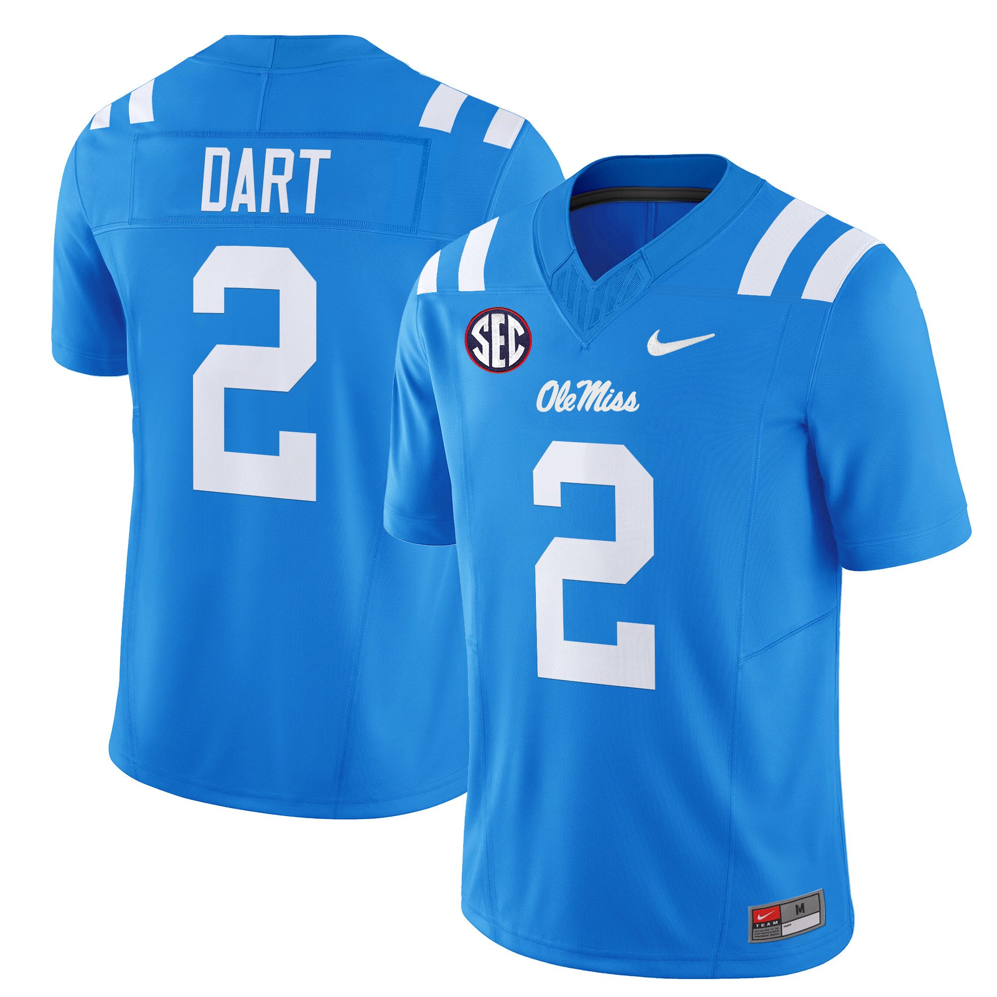 Men's Ole Miss Rebels 2024 Vapor Limited Jersey - All Stitched