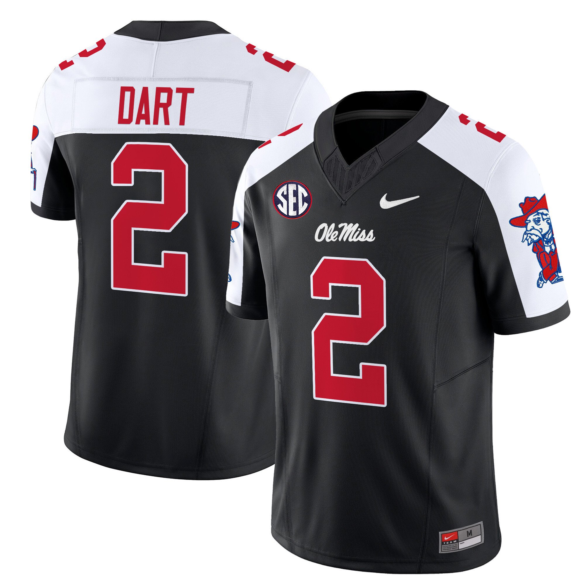 Men's Ole Miss Rebels 2024 Vapor Limited Jersey - All Stitched