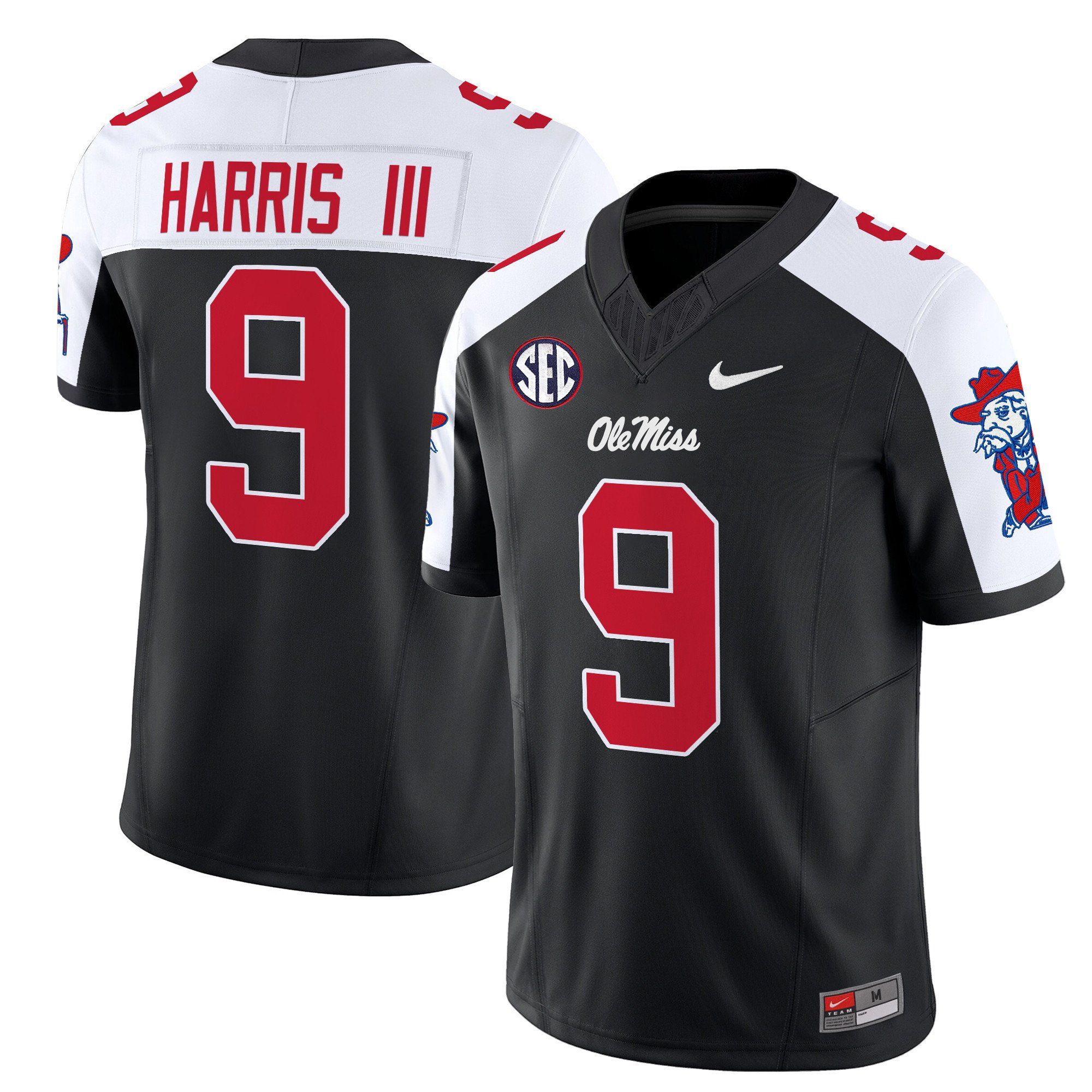 Men's Ole Miss Rebels 2024 Vapor Limited Jersey - All Stitched