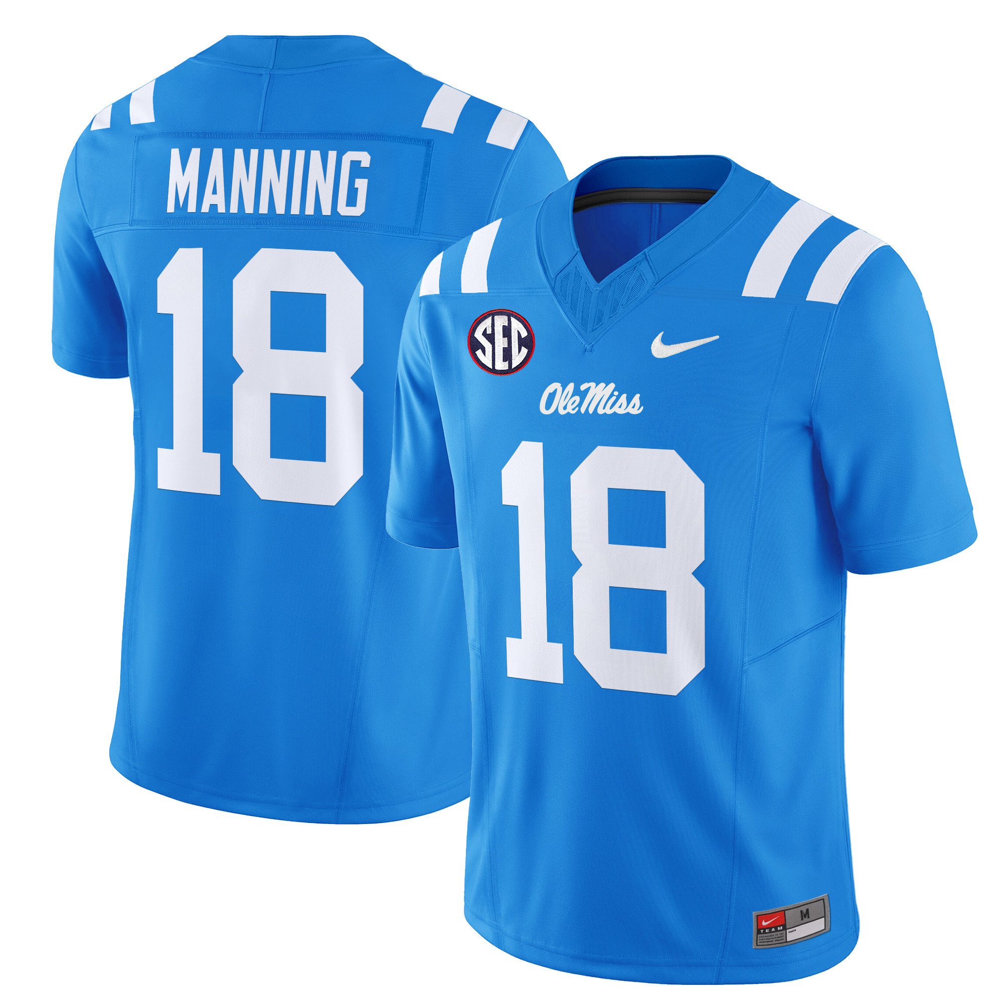 Men's Ole Miss Rebels 2024 Vapor Limited Jersey - All Stitched