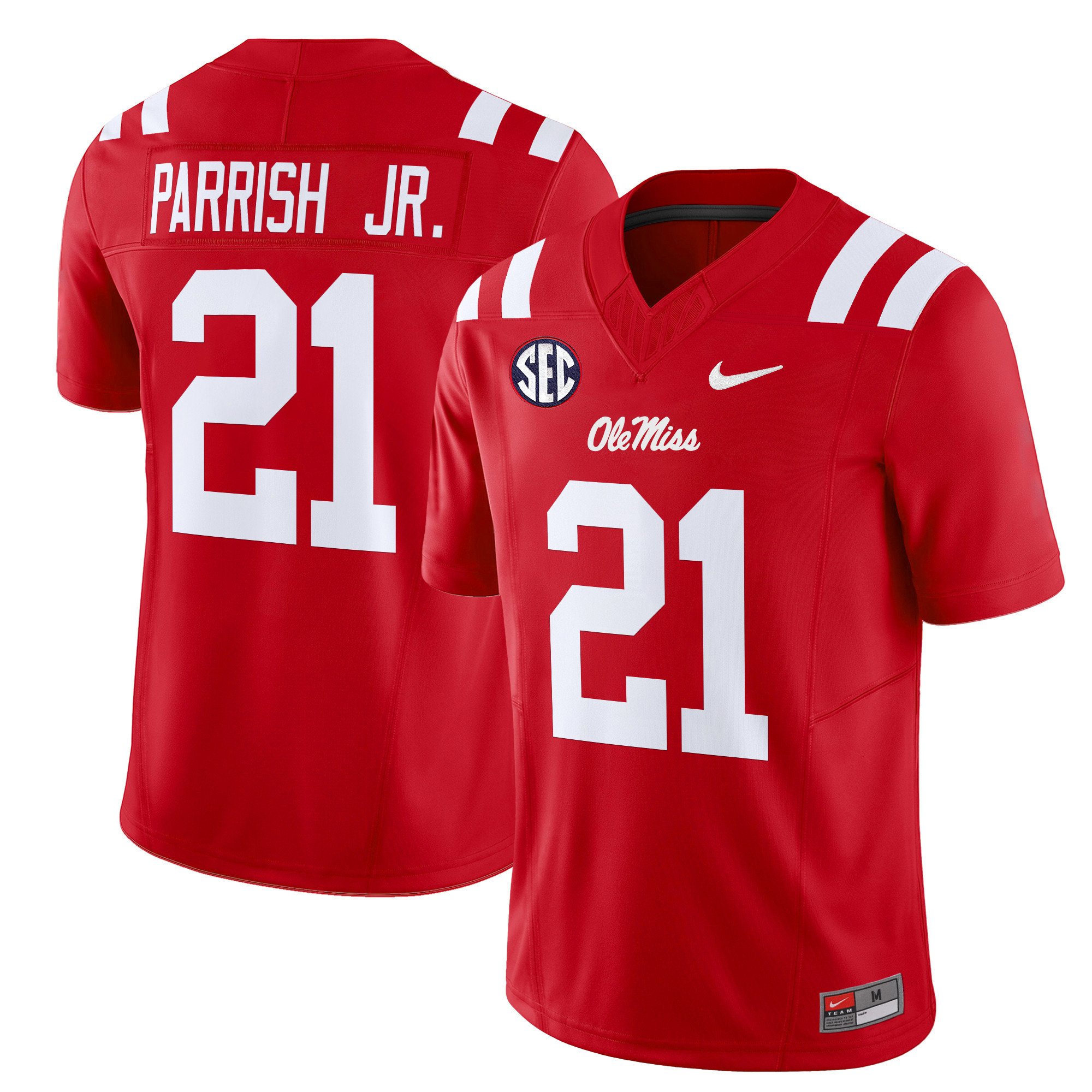 Men's Ole Miss Rebels 2024 Vapor Limited Jersey - All Stitched