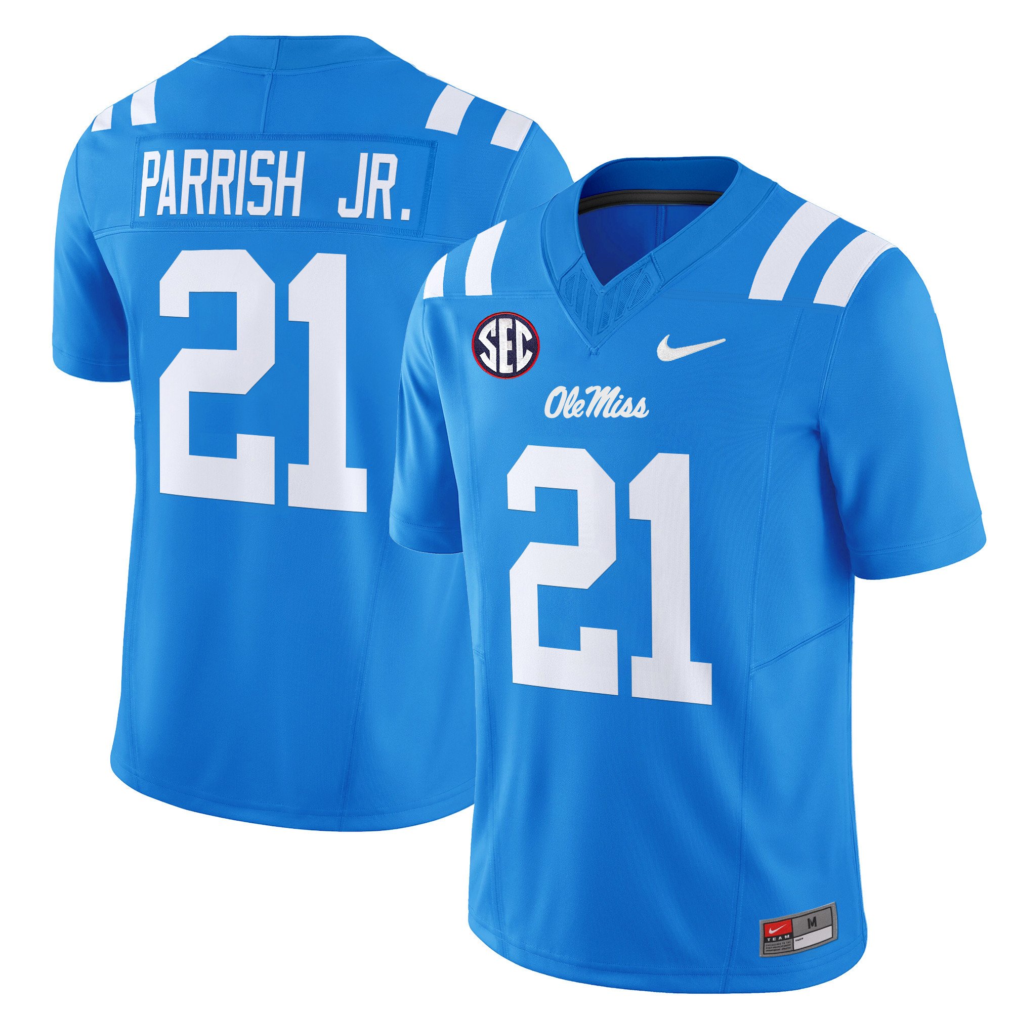 Men's Ole Miss Rebels 2024 Vapor Limited Jersey - All Stitched