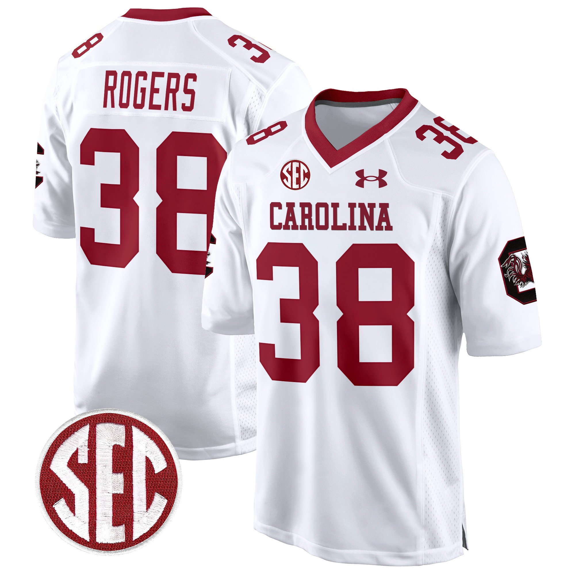Men's South Carolina Gamecocks 1980 Throwback Game Jersey - All Stitched