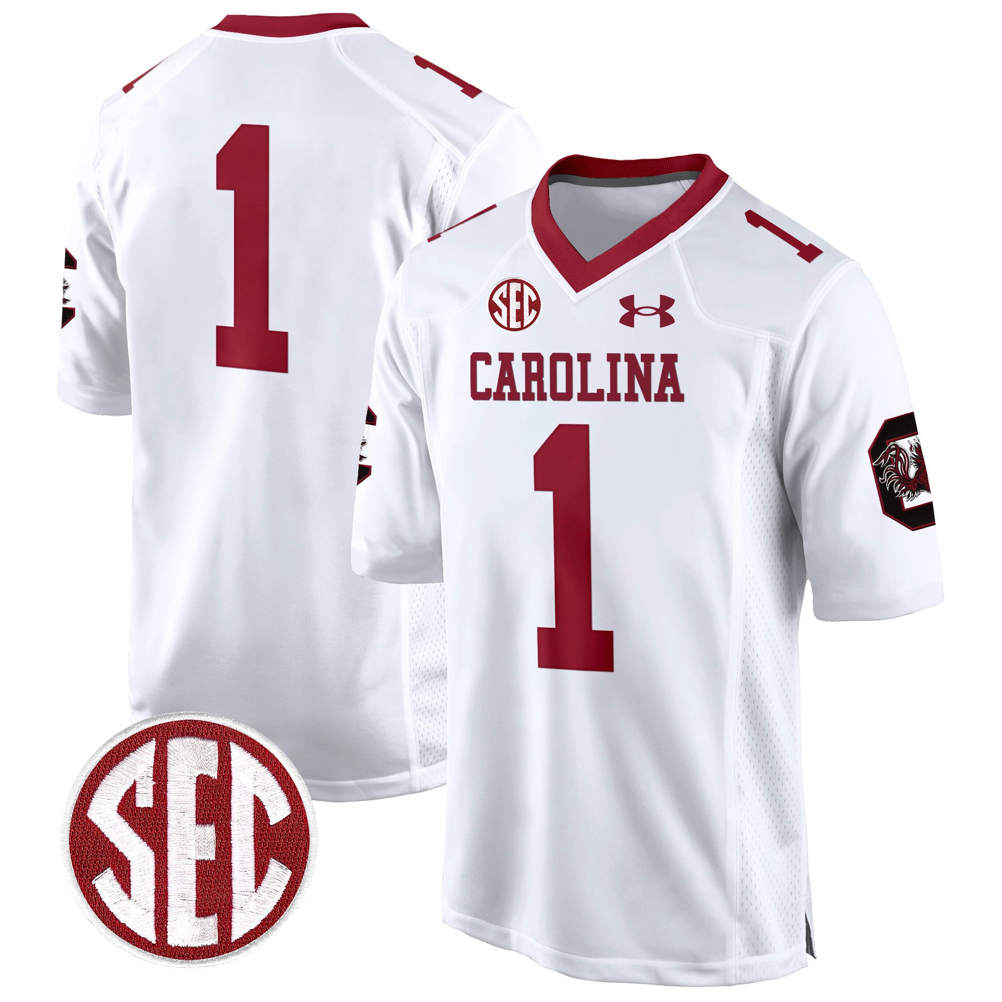 Men's South Carolina Gamecocks 1980 Throwback Game Jersey - All Stitched