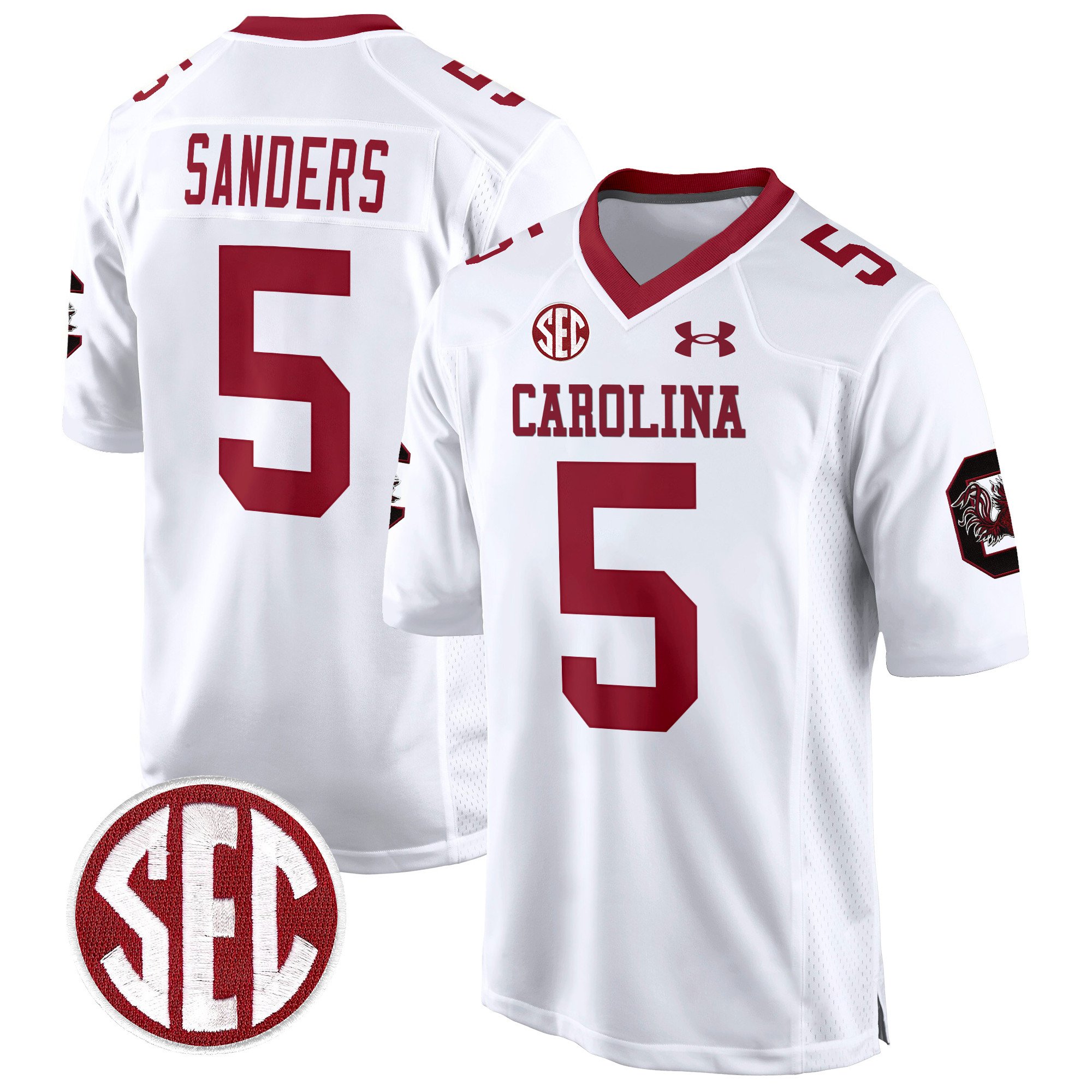 Men's South Carolina Gamecocks 1980 Throwback Game Jersey - All Stitched