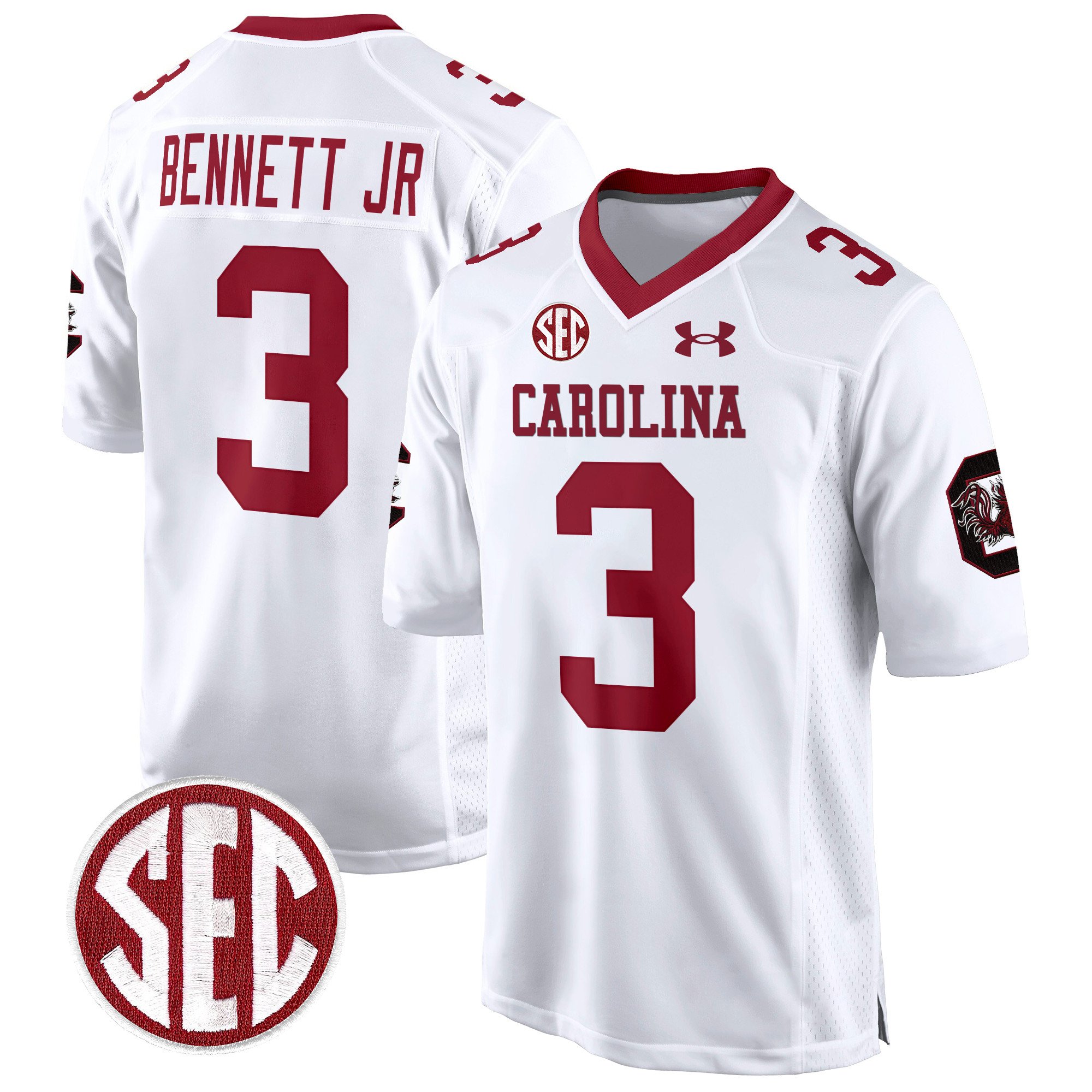 Men's South Carolina Gamecocks 1980 Throwback Game Jersey - All Stitched