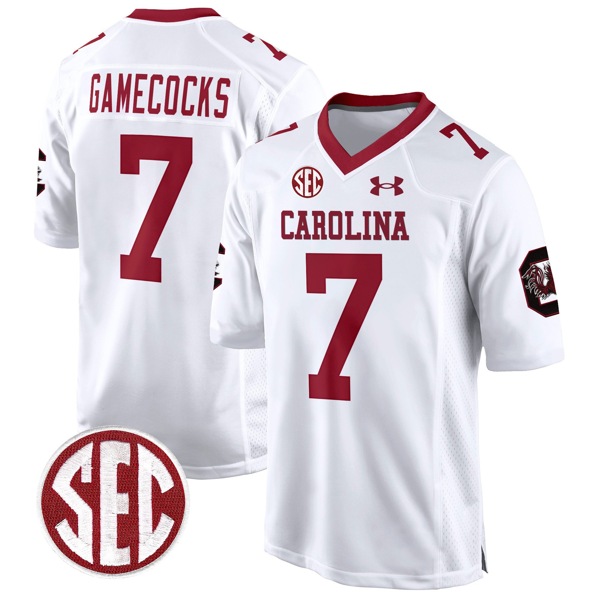 Men's South Carolina Gamecocks 1980 Throwback Game Jersey - All Stitched