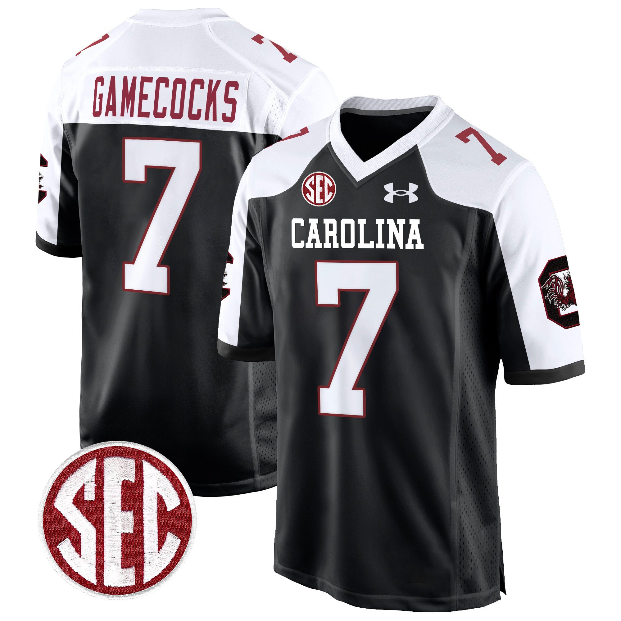 Men's South Carolina Gamecocks 1980 Throwback Game Jersey - All Stitched