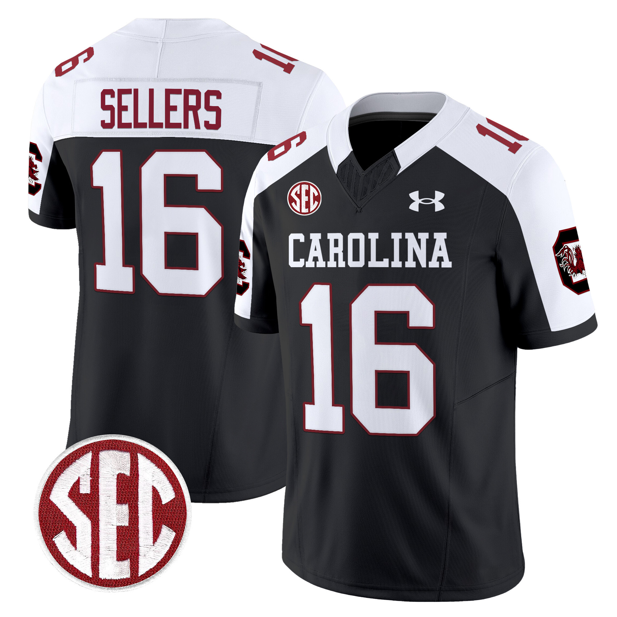Men's South Carolina Gamecocks 1980 Throwback Vapor Limited Jersey V2 - All Stitched