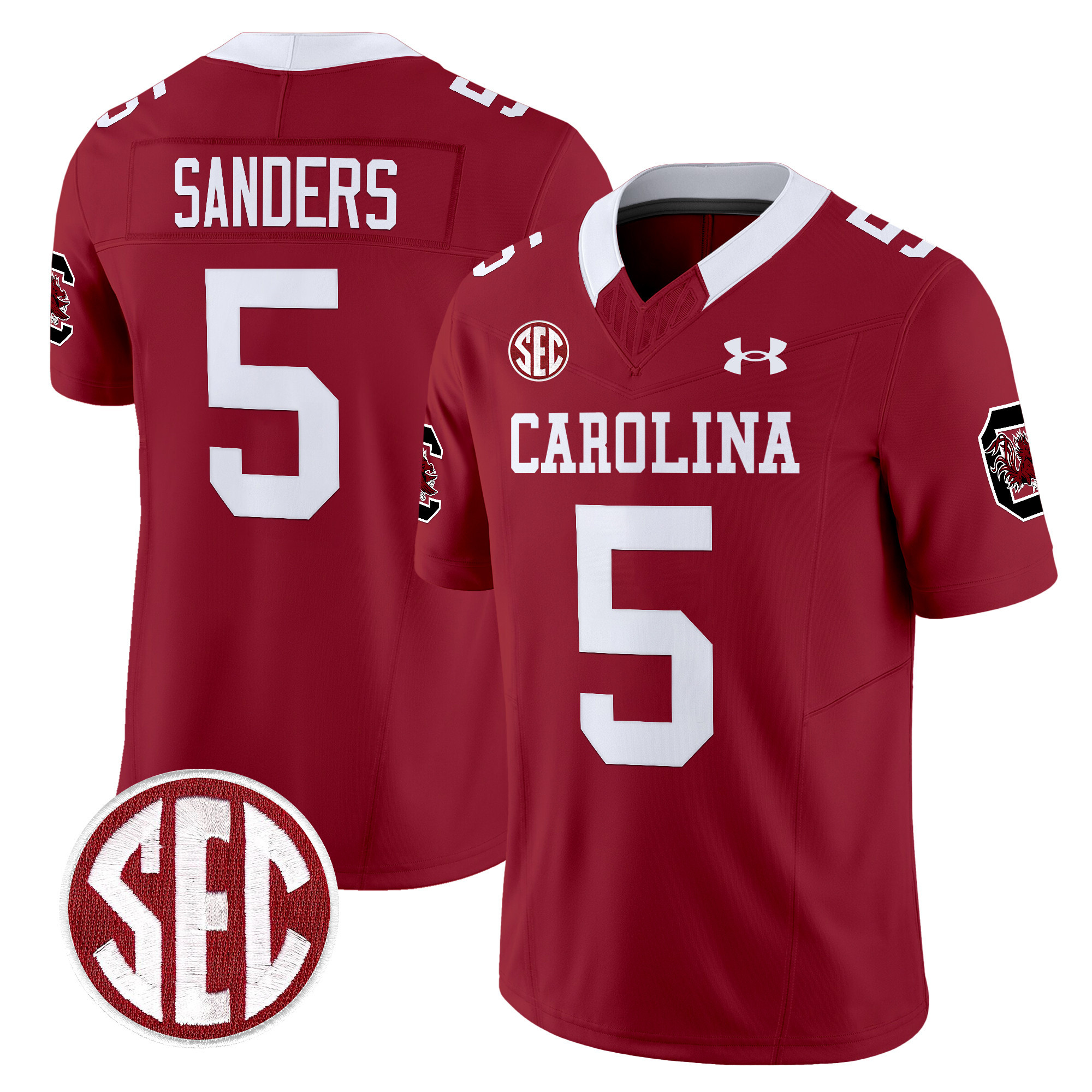 Men's South Carolina Gamecocks 1980 Throwback Vapor Limited Jersey V2 - All Stitched