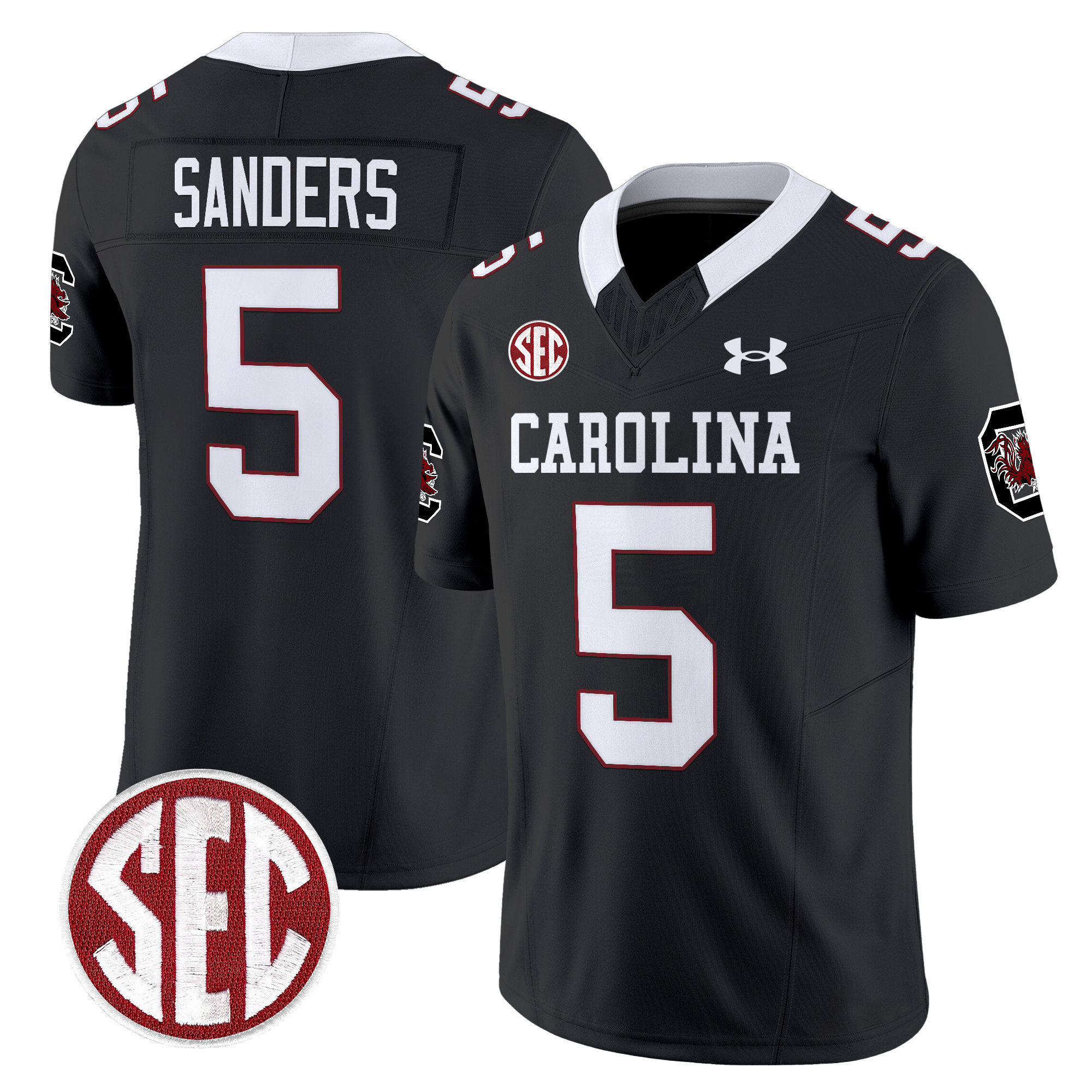 Men's South Carolina Gamecocks 1980 Throwback Vapor Limited Jersey V2 - All Stitched