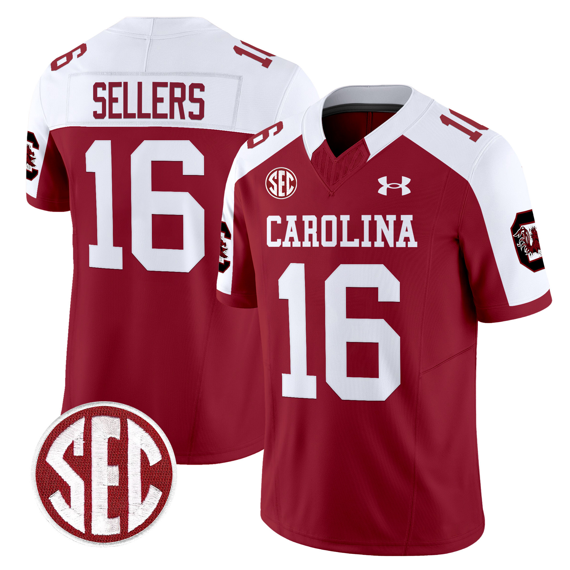 Men's South Carolina Gamecocks 1980 Throwback Vapor Limited Jersey V2 - All Stitched