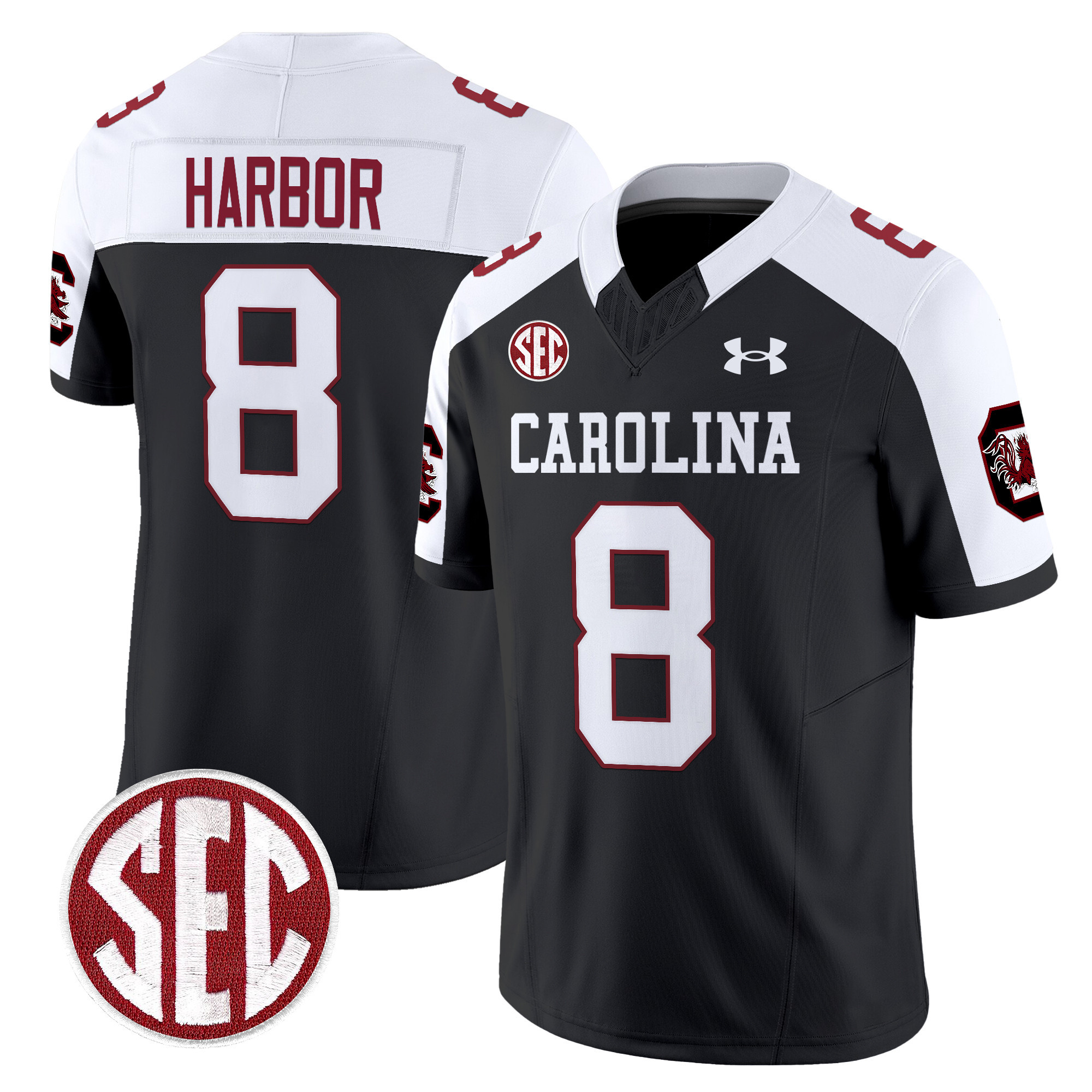 Men's South Carolina Gamecocks 1980 Throwback Vapor Limited Jersey V2 - All Stitched
