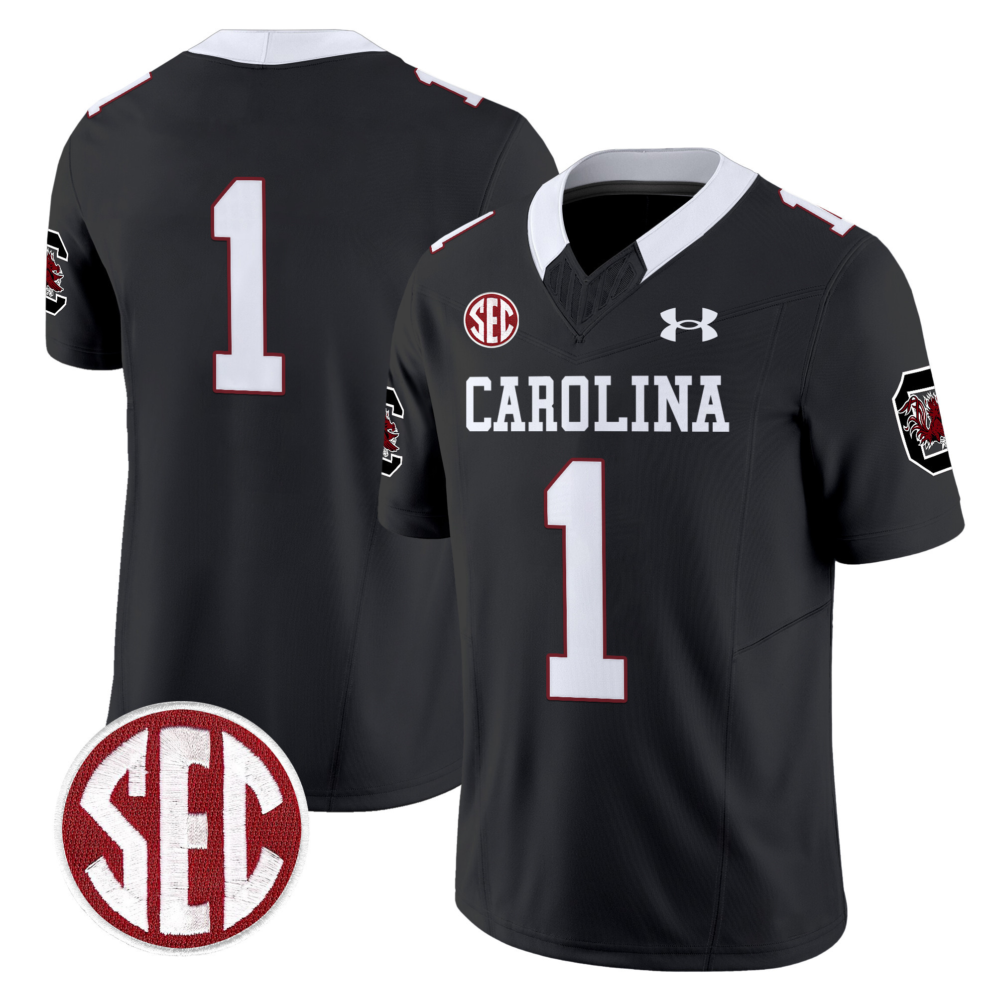 Men's South Carolina Gamecocks 1980 Throwback Vapor Limited Jersey V2 - All Stitched