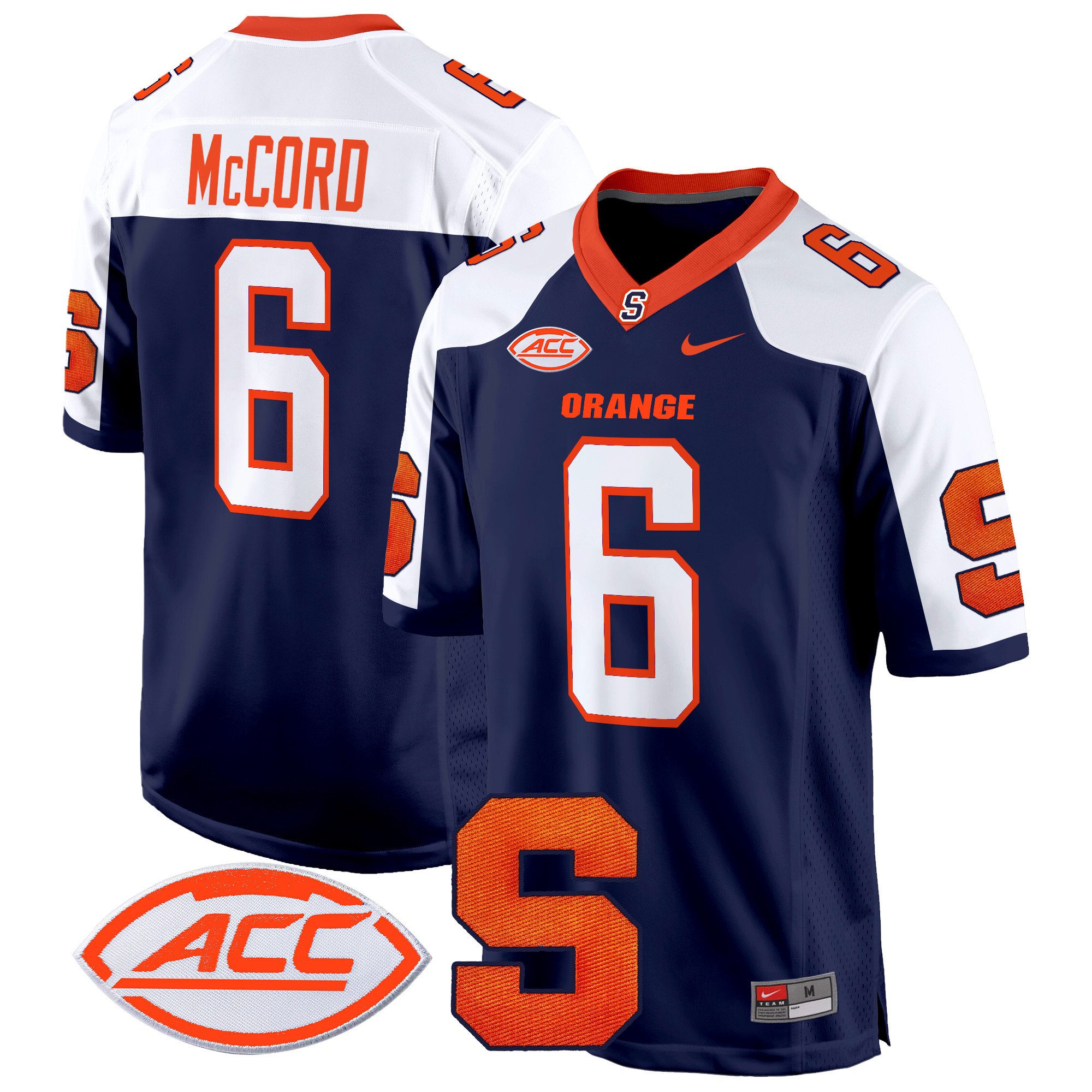 Men's Syracuse Orange 2024 Game Jersey - All Stitched
