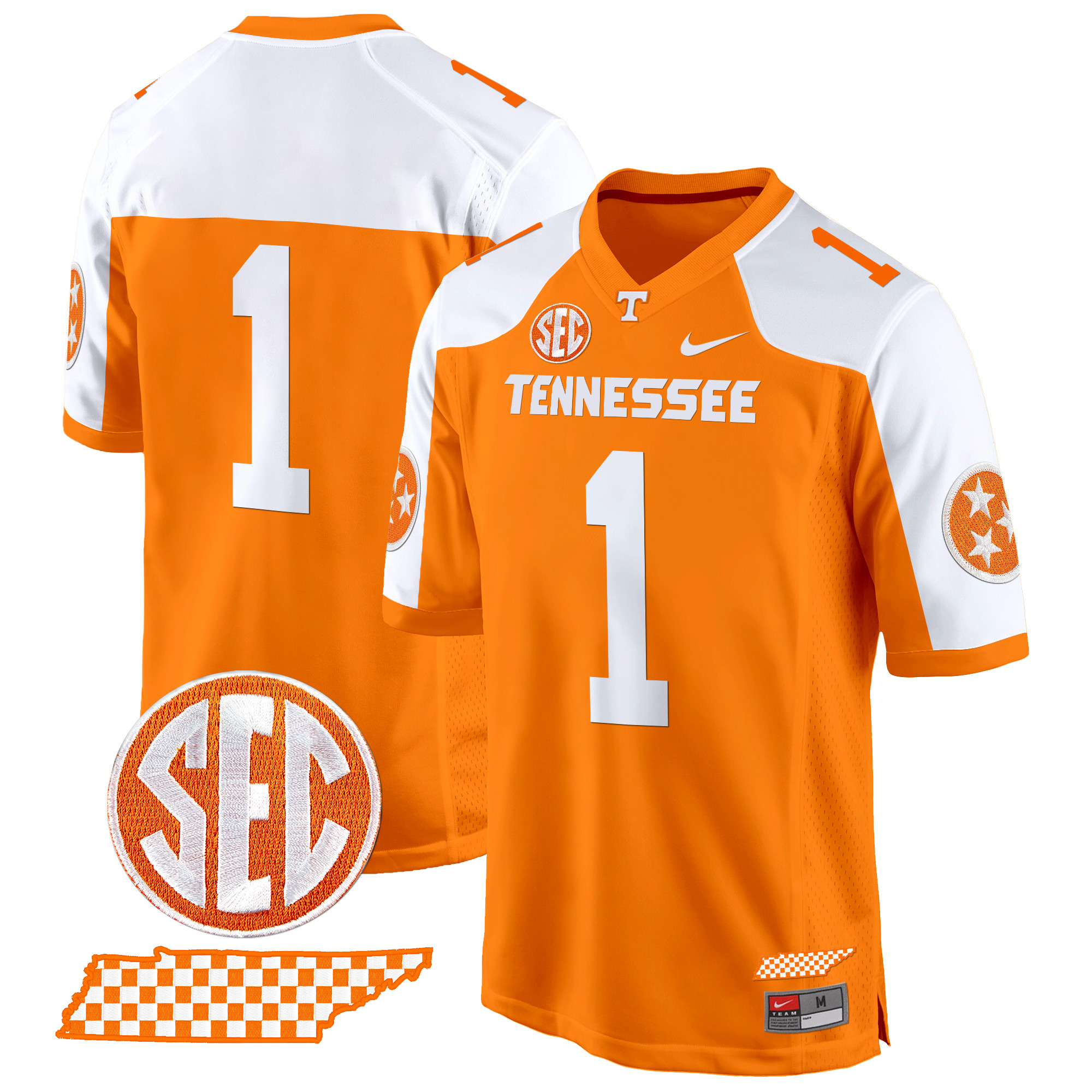Men's Tennessee Volunteers 2024 Game Jersey - All Stitched