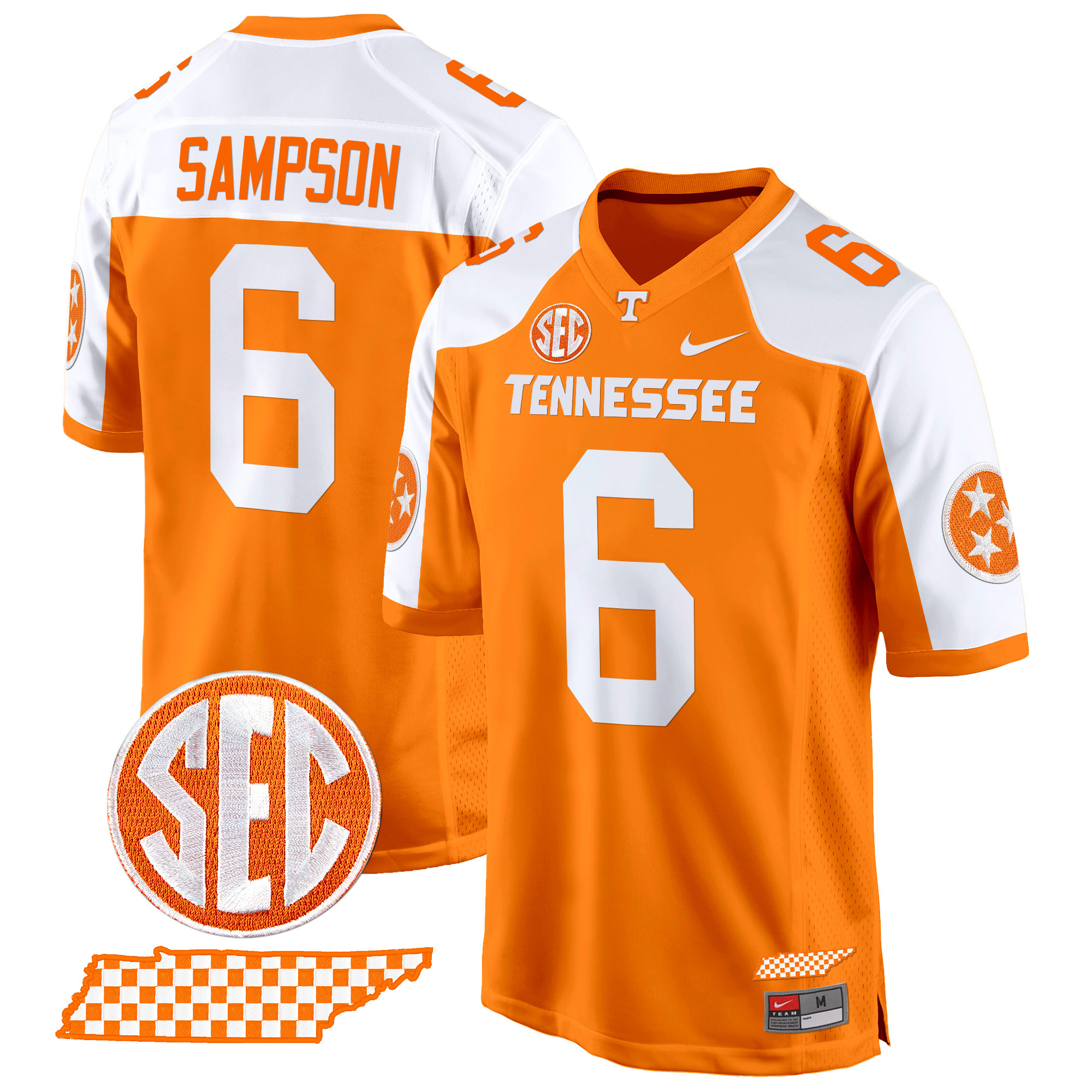 Men's Tennessee Volunteers 2024 Game Jersey - All Stitched