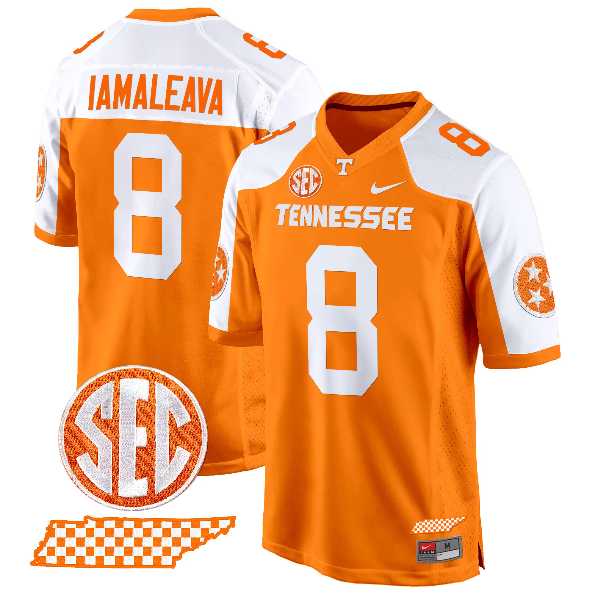 Men's Tennessee Volunteers 2024 Game Jersey - All Stitched