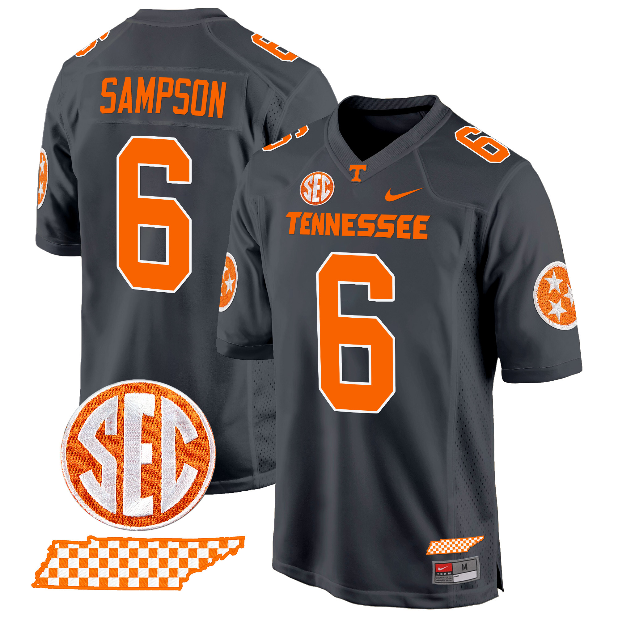 Men's Tennessee Volunteers 2024 Game Jersey - All Stitched