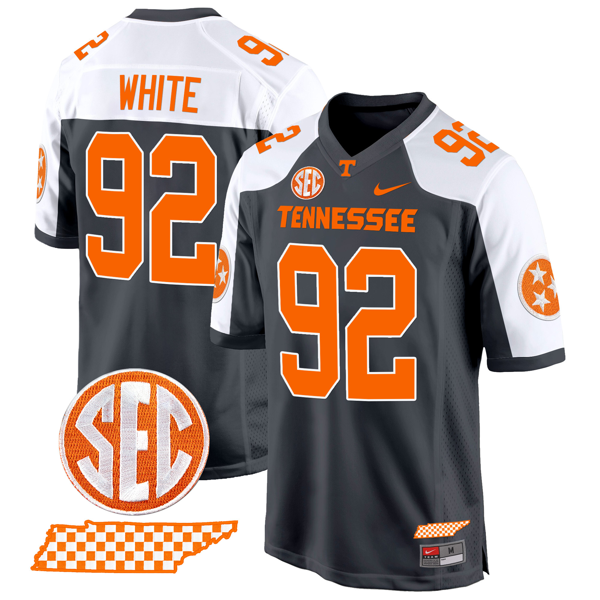 Men's Tennessee Volunteers 2024 Game Jersey - All Stitched