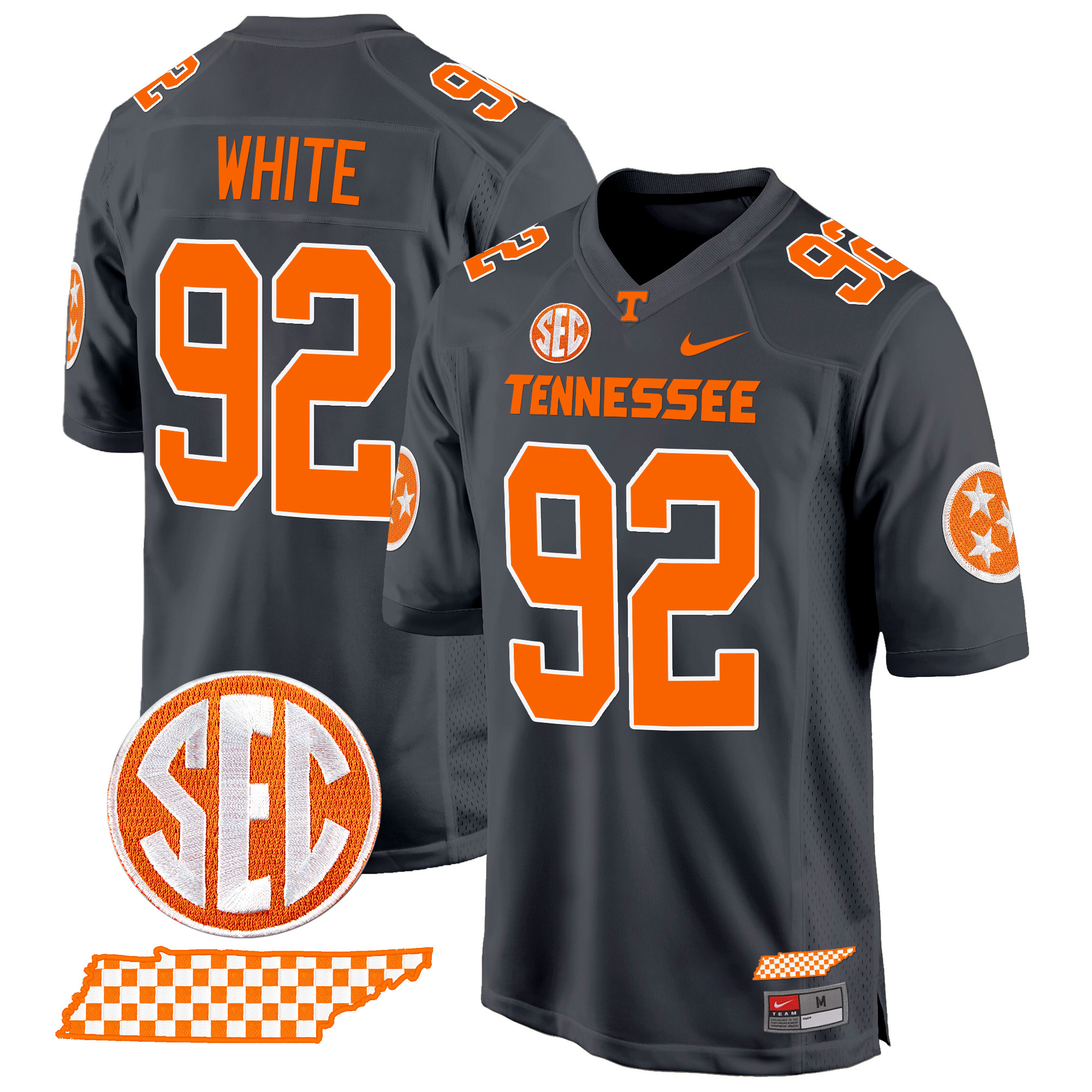 Men's Tennessee Volunteers 2024 Game Jersey - All Stitched