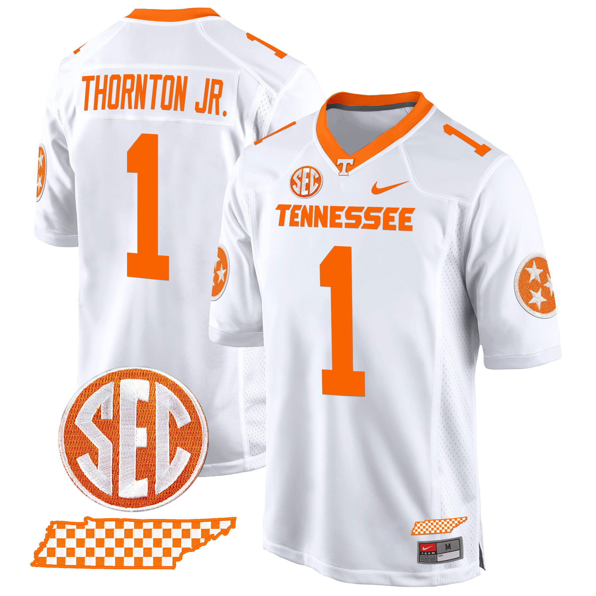 Men's Tennessee Volunteers 2024 Game Jersey - All Stitched