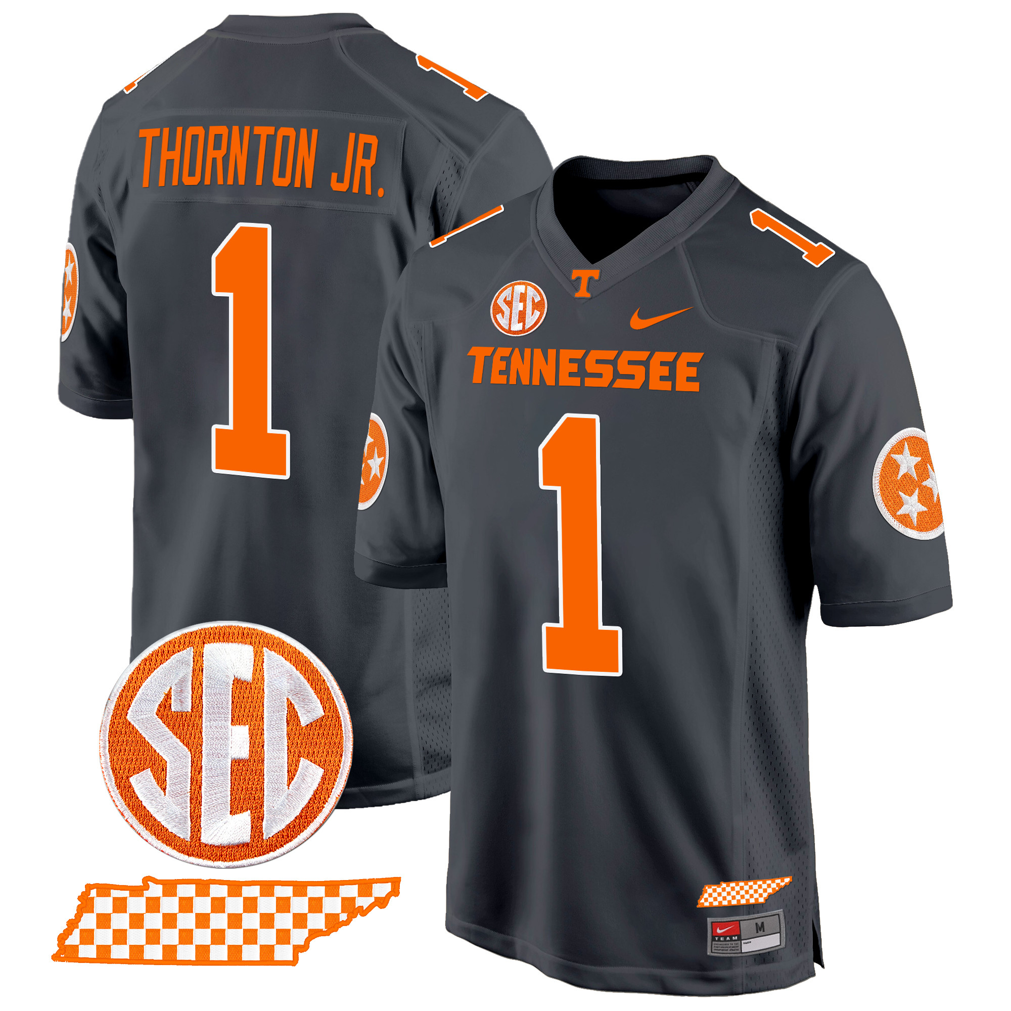 Men's Tennessee Volunteers 2024 Game Jersey - All Stitched