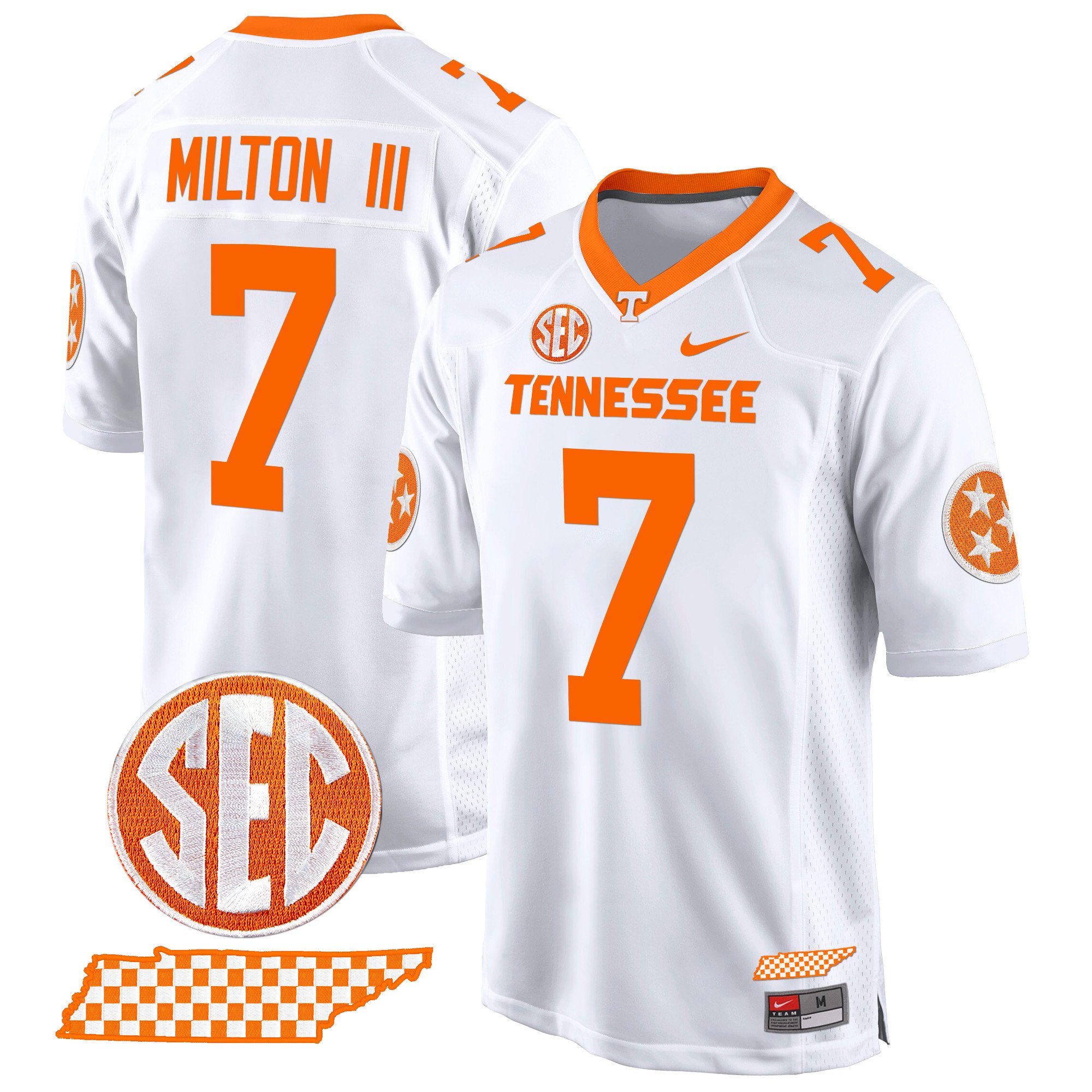 Men's Tennessee Volunteers 2024 Game Jersey - All Stitched