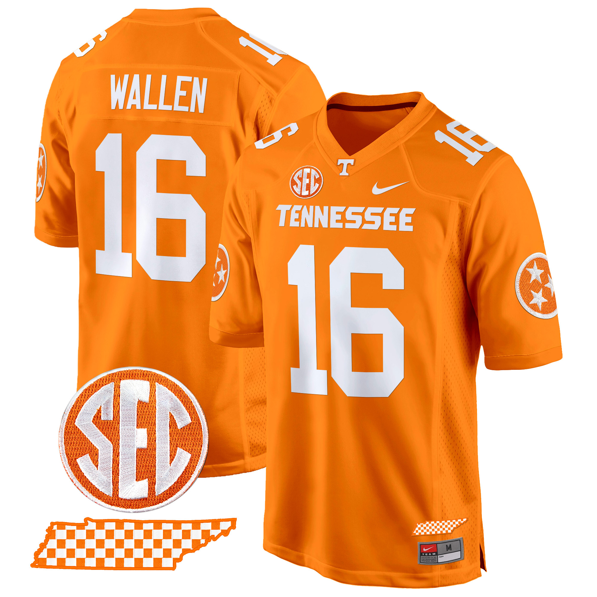 Men's Tennessee Volunteers 2024 Game Jersey - All Stitched