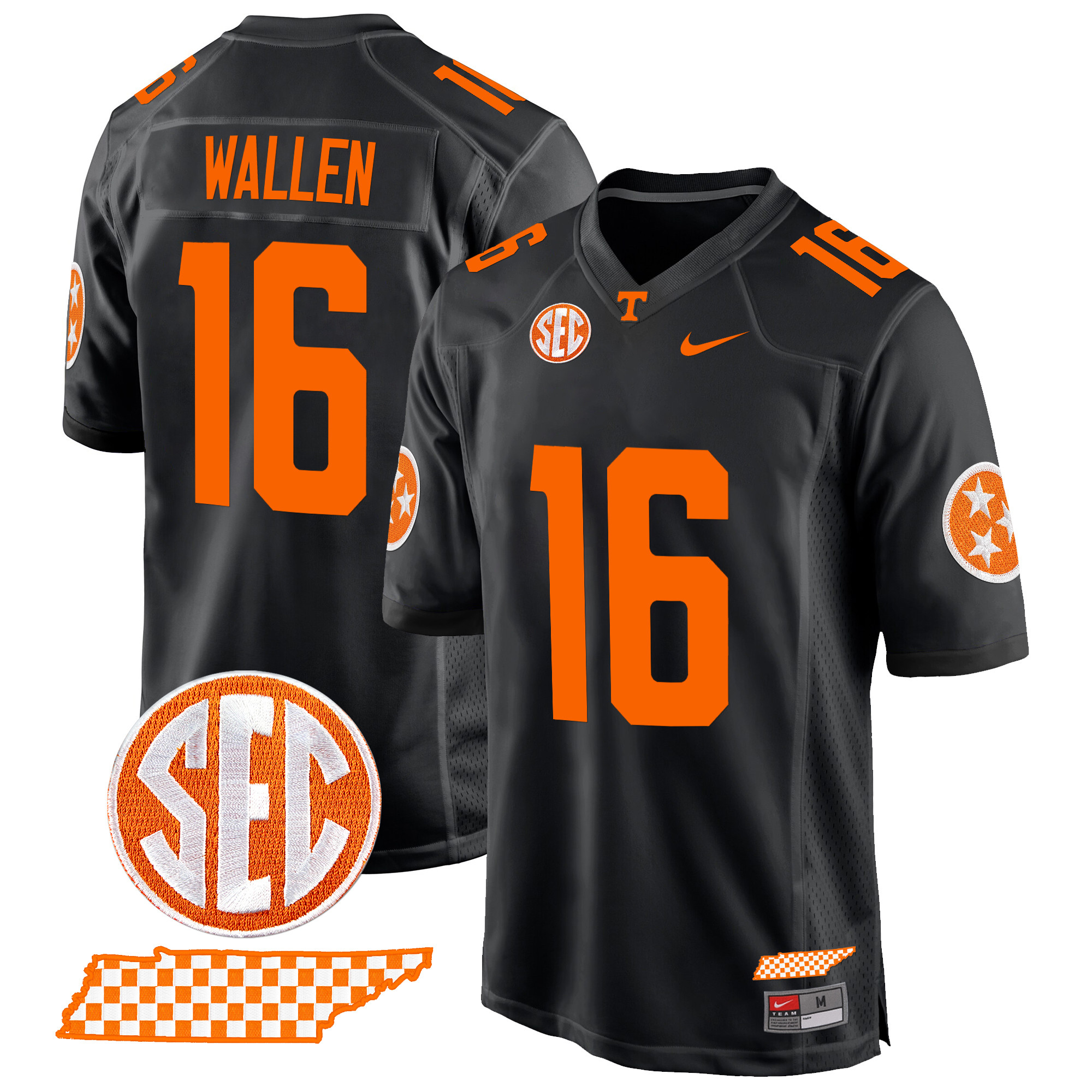 Men's Tennessee Volunteers 2024 Game Jersey - All Stitched