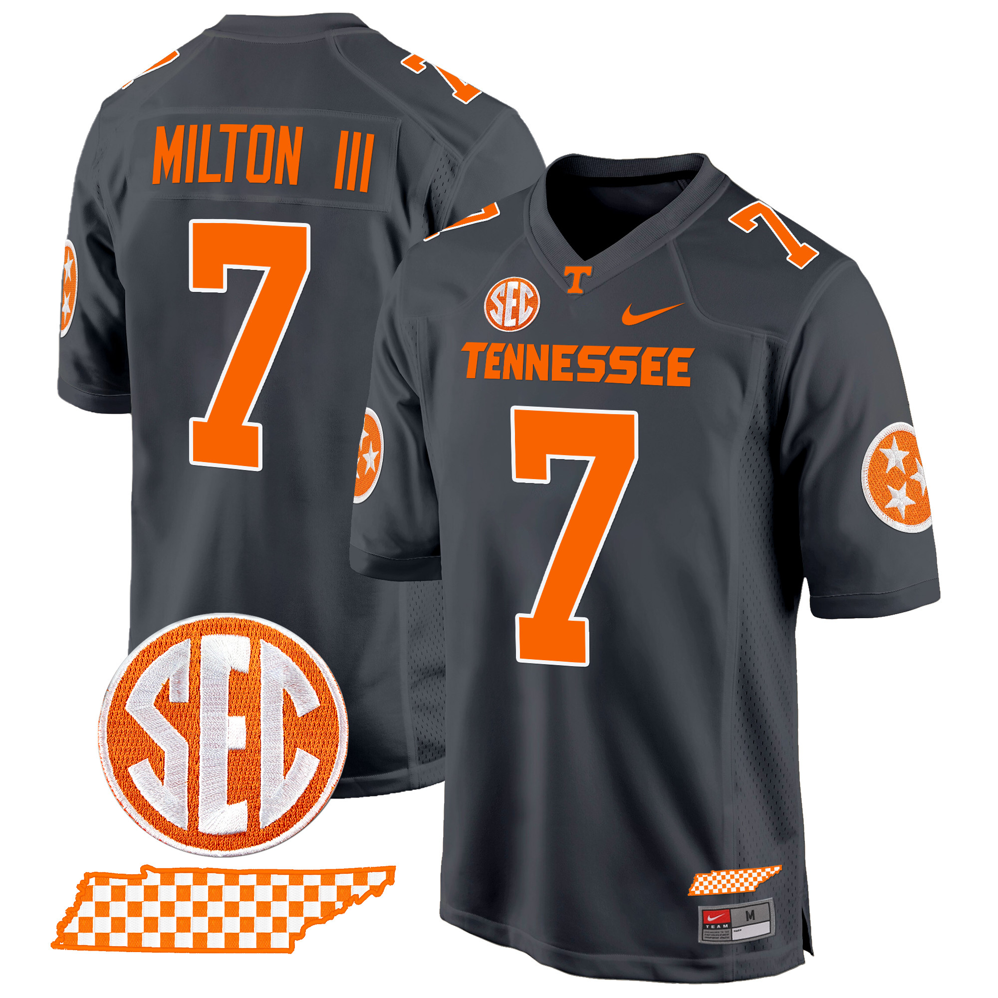Men's Tennessee Volunteers 2024 Game Jersey - All Stitched
