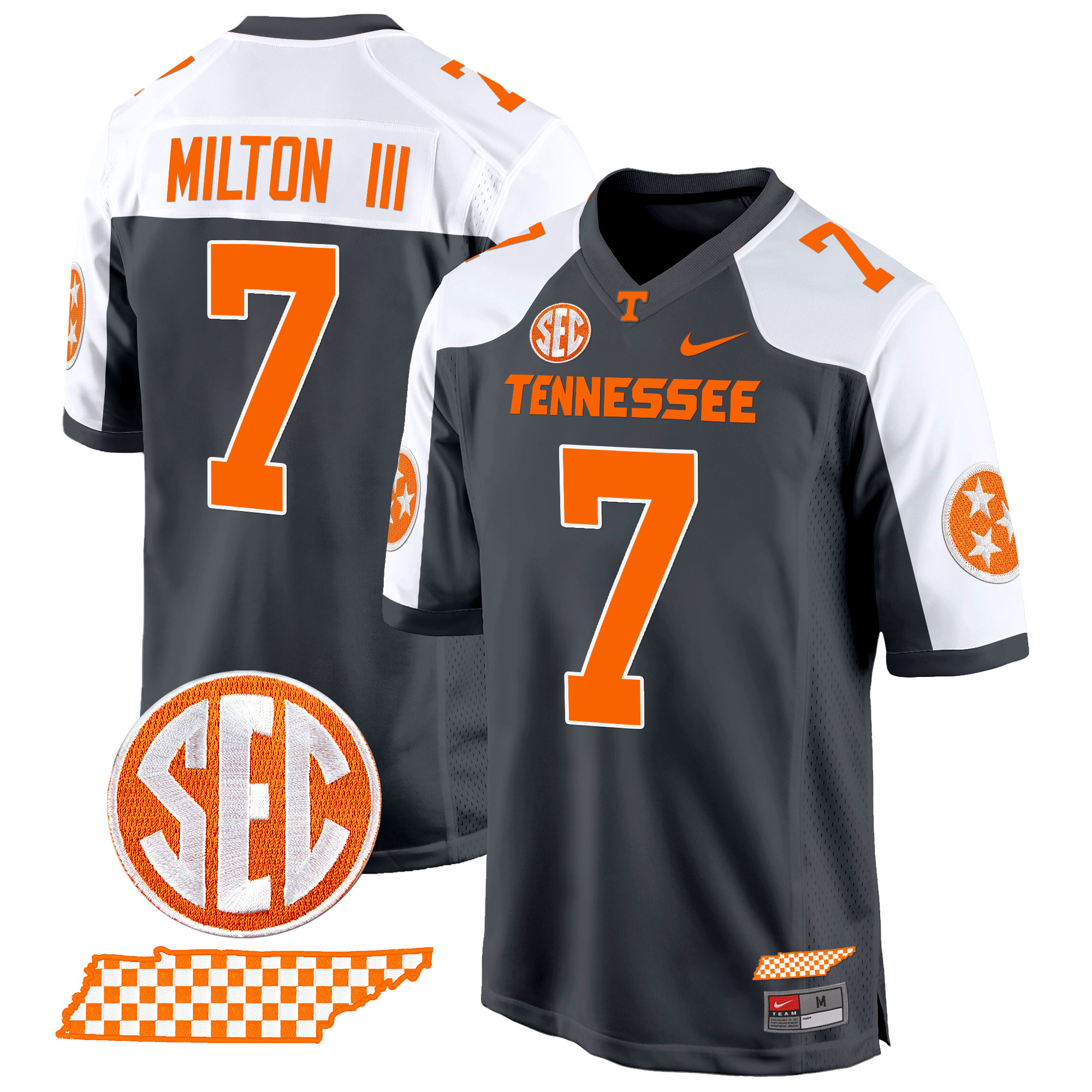 Men's Tennessee Volunteers 2024 Game Jersey - All Stitched