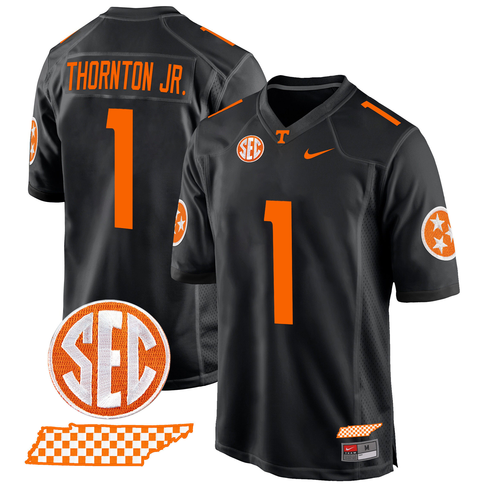 Men's Tennessee Volunteers 2024 Game Jersey - All Stitched