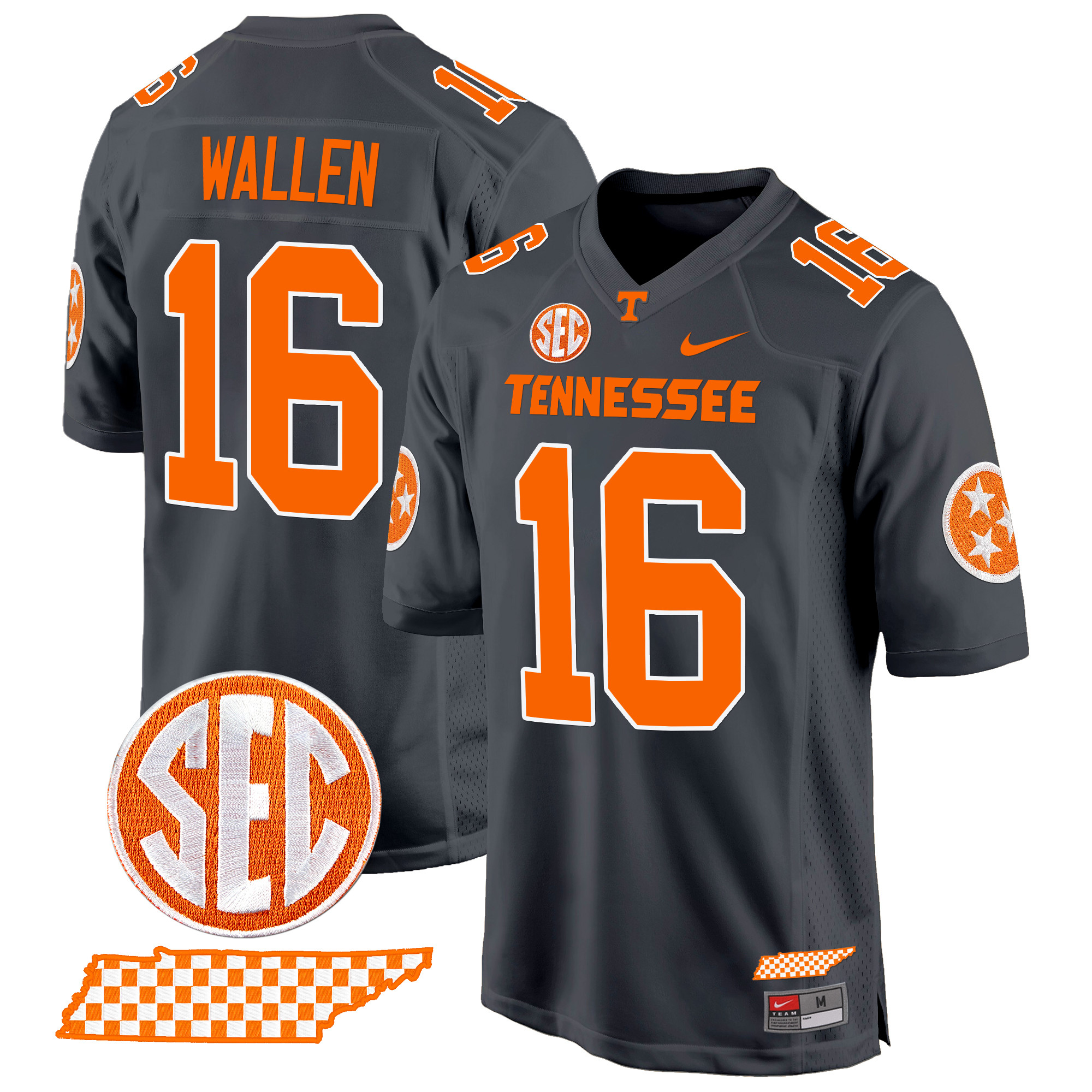 Men's Tennessee Volunteers 2024 Game Jersey - All Stitched