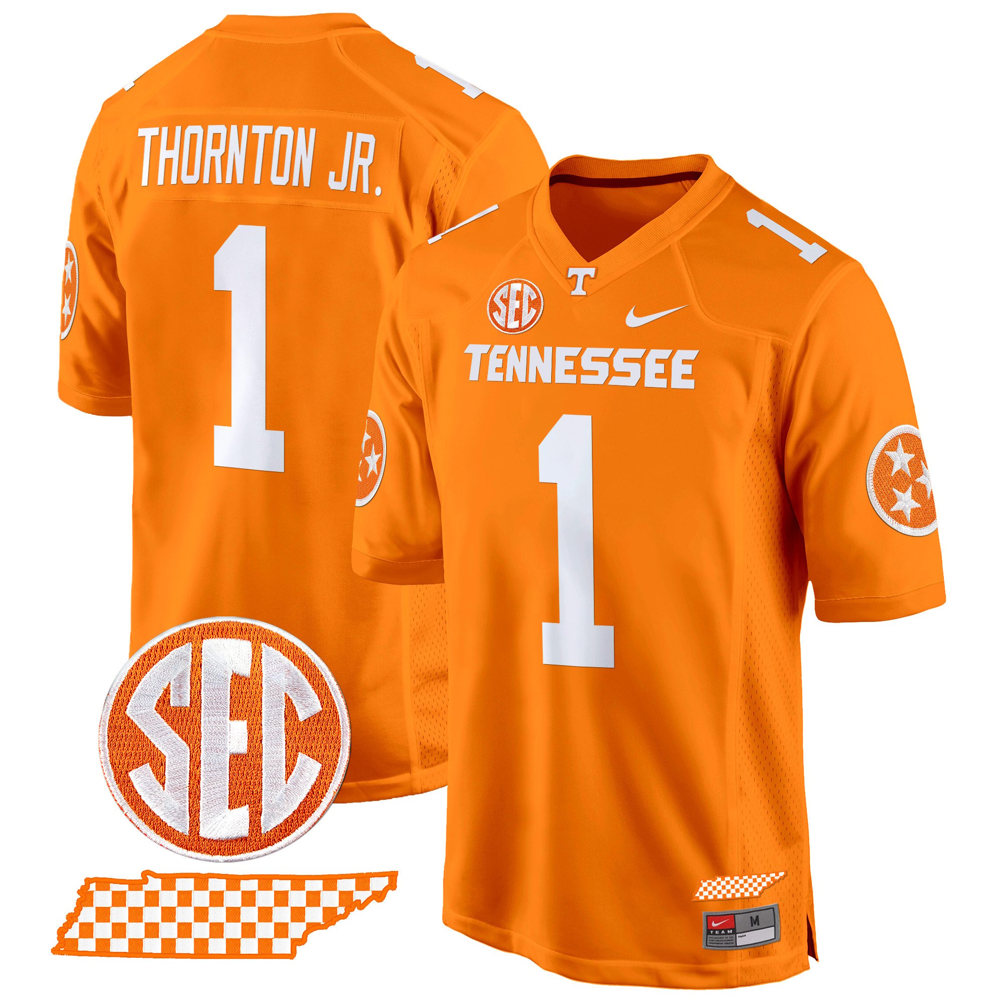 Men's Tennessee Volunteers 2024 Game Jersey - All Stitched