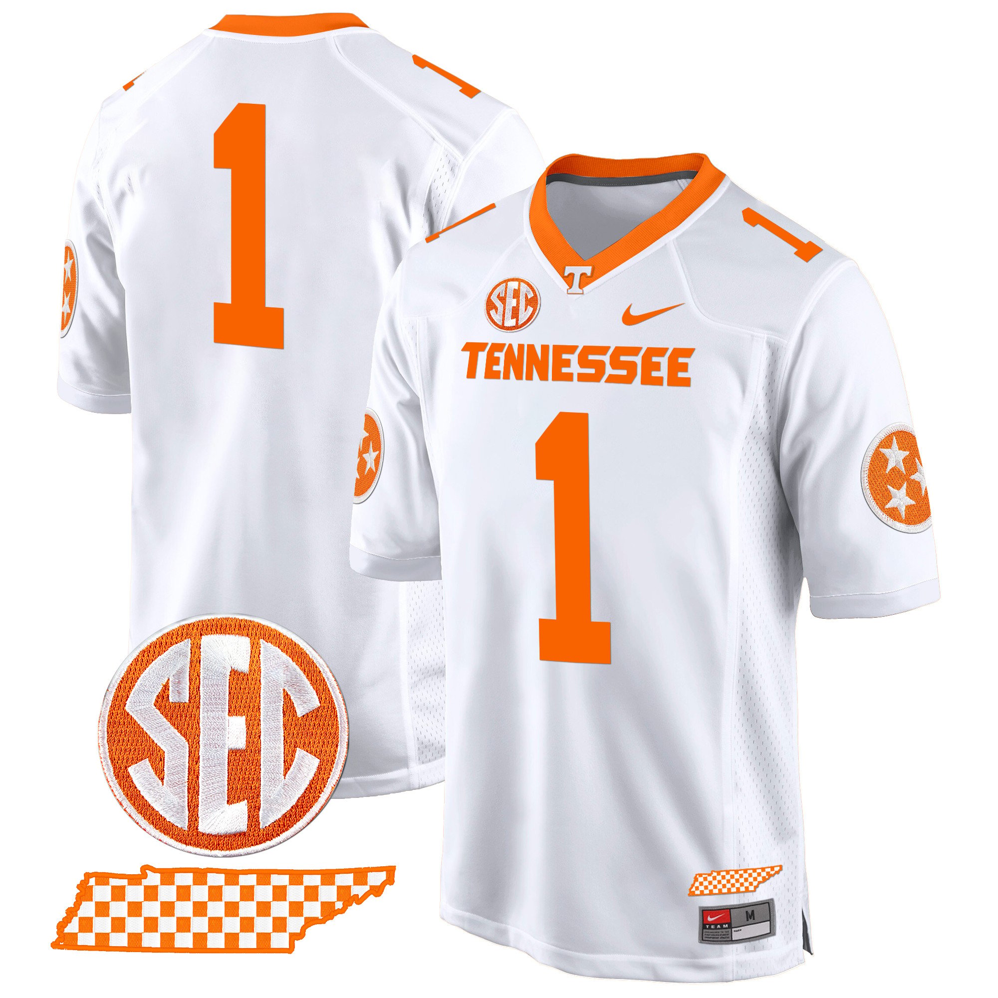 Men's Tennessee Volunteers 2024 Game Jersey - All Stitched