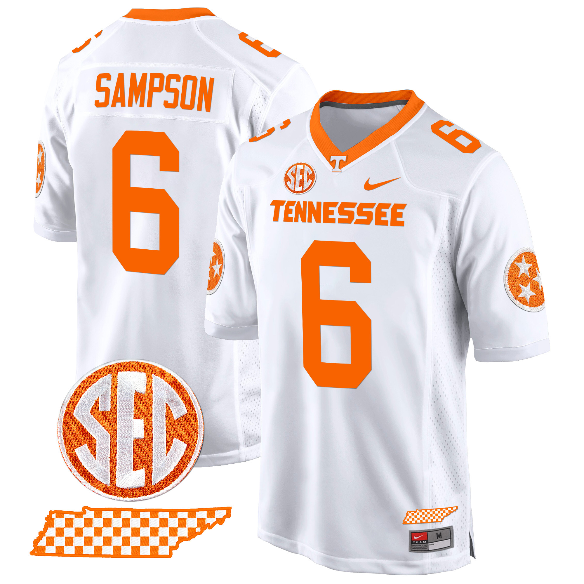 Men's Tennessee Volunteers 2024 Game Jersey - All Stitched