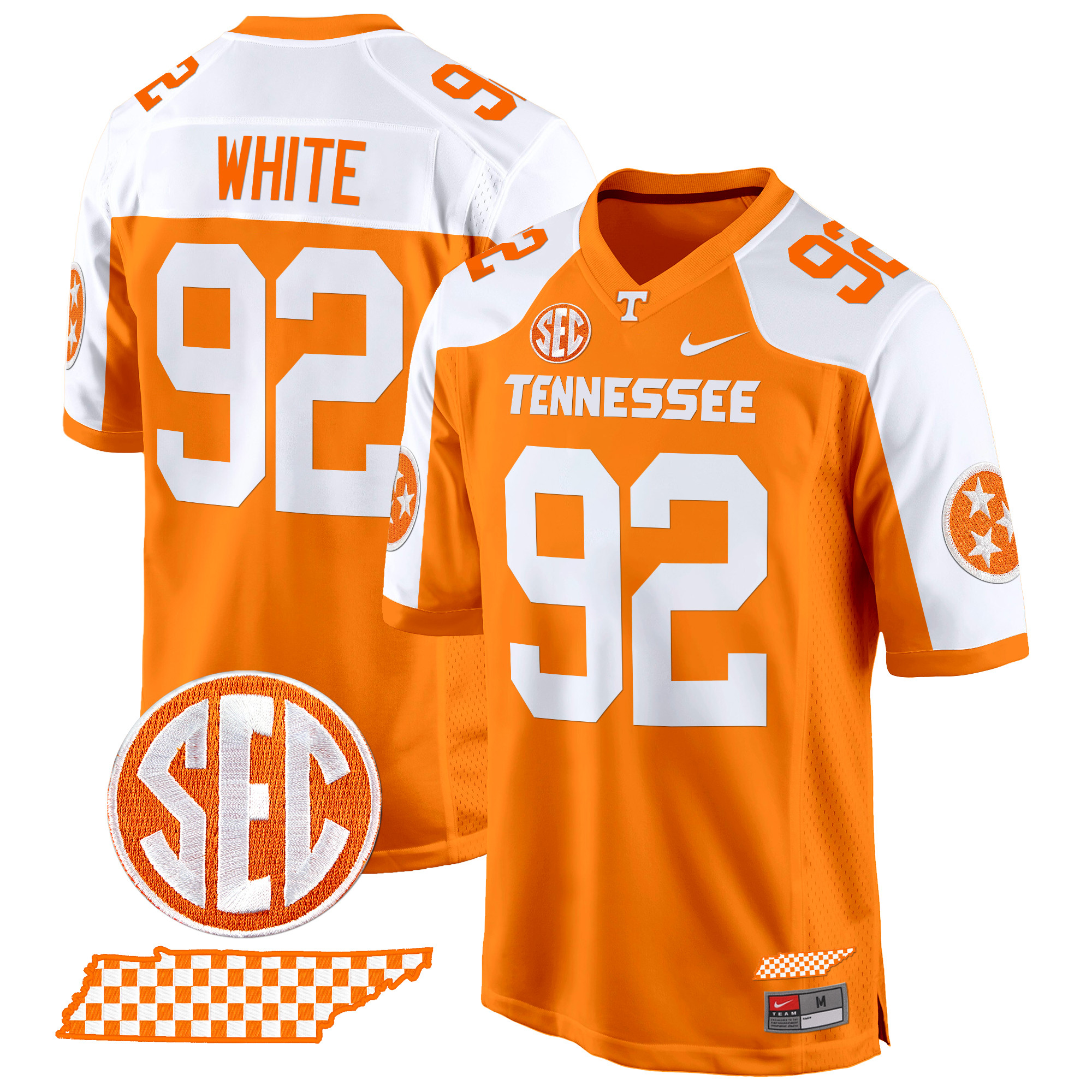 Men's Tennessee Volunteers 2024 Game Jersey - All Stitched
