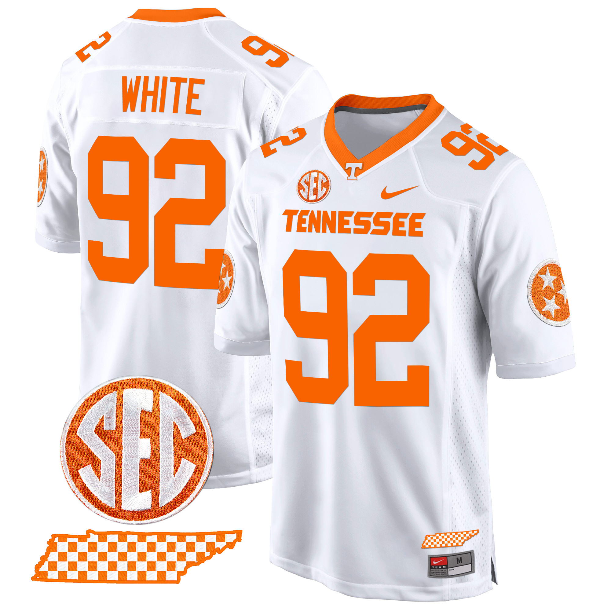 Men's Tennessee Volunteers 2024 Game Jersey - All Stitched