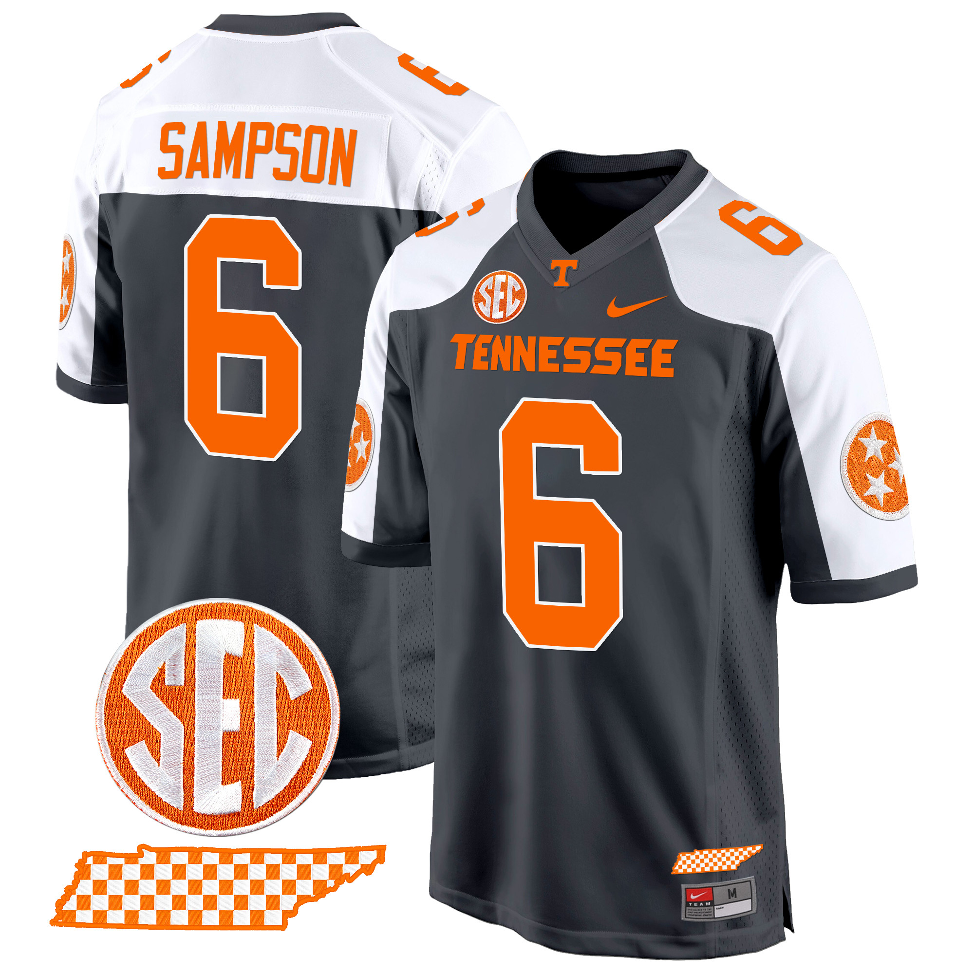 Men's Tennessee Volunteers 2024 Game Jersey - All Stitched