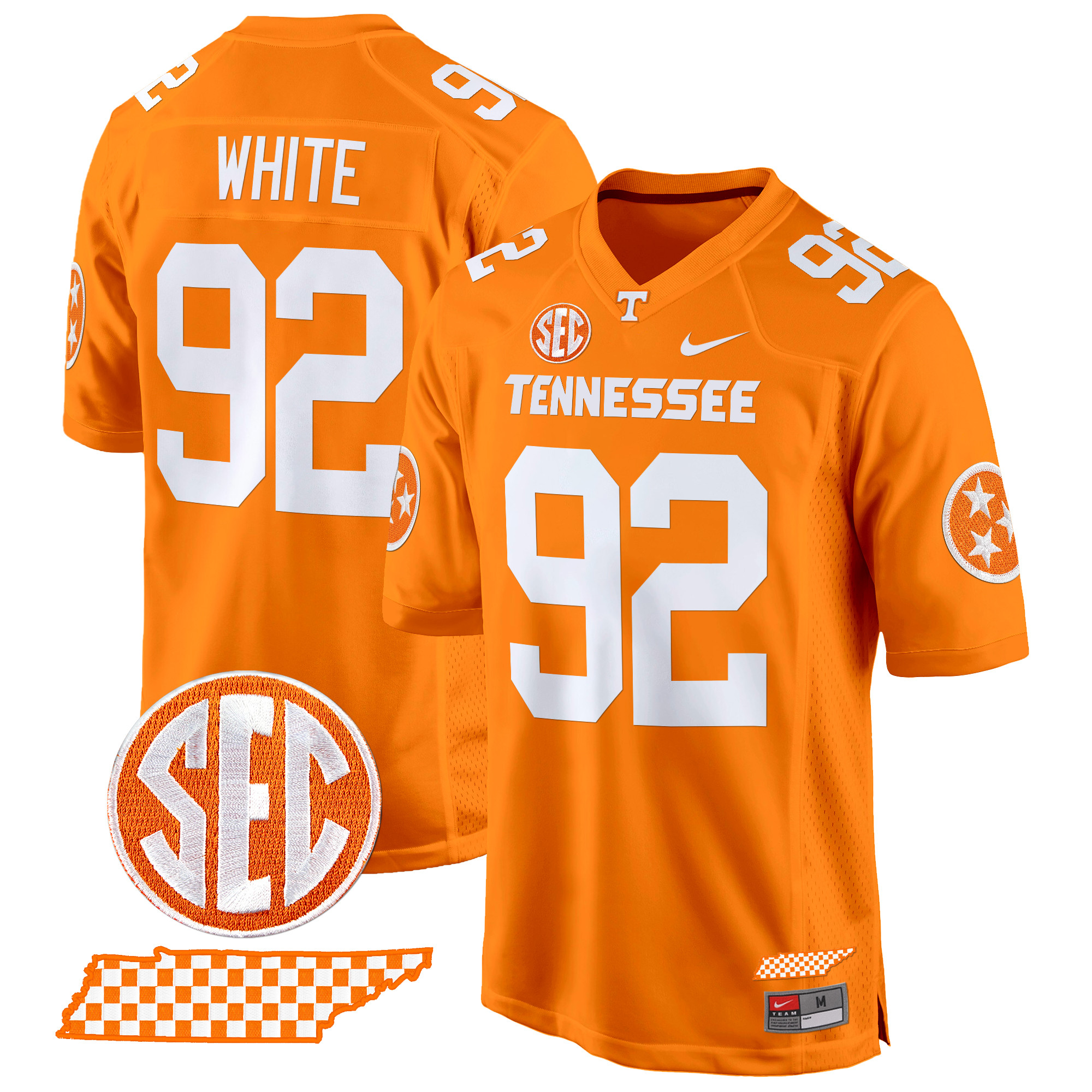 Men's Tennessee Volunteers 2024 Game Jersey - All Stitched