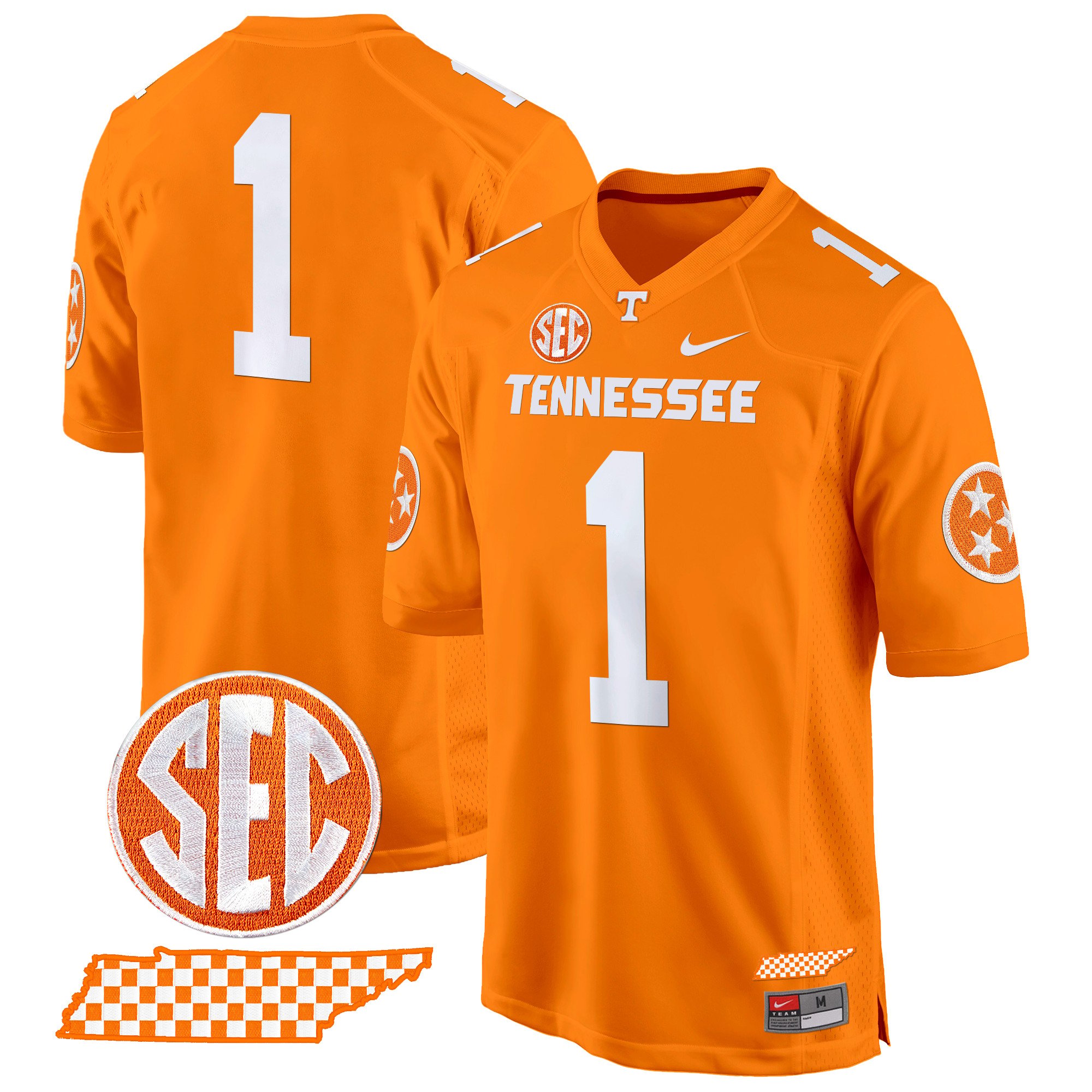 Men's Tennessee Volunteers 2024 Game Jersey - All Stitched