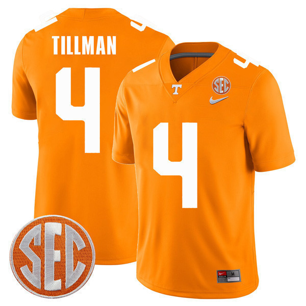 Men’s Tennessee Volunteers College Football Game Jersey – All Stitched