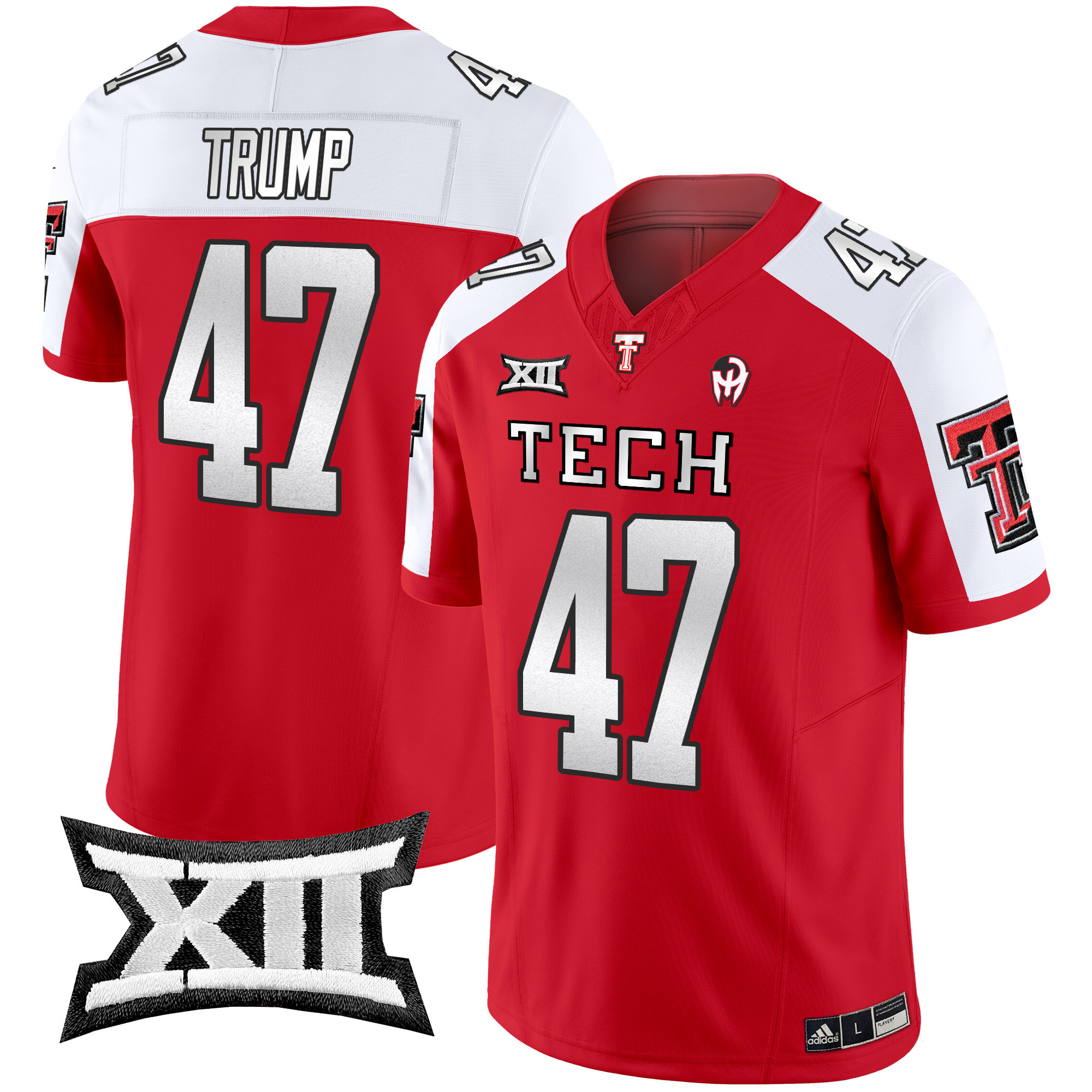 Men's Texas Tech Red Raiders 2024 Patrick Mahomes Symbol Vapor Limited Jersey - All Stitched
