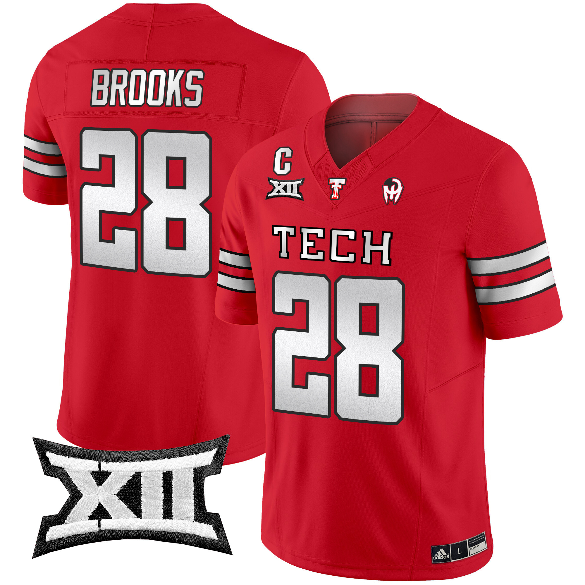 Men's Texas Tech Red Raiders 2024 Patrick Mahomes Symbol Vapor Limited Jersey - All Stitched