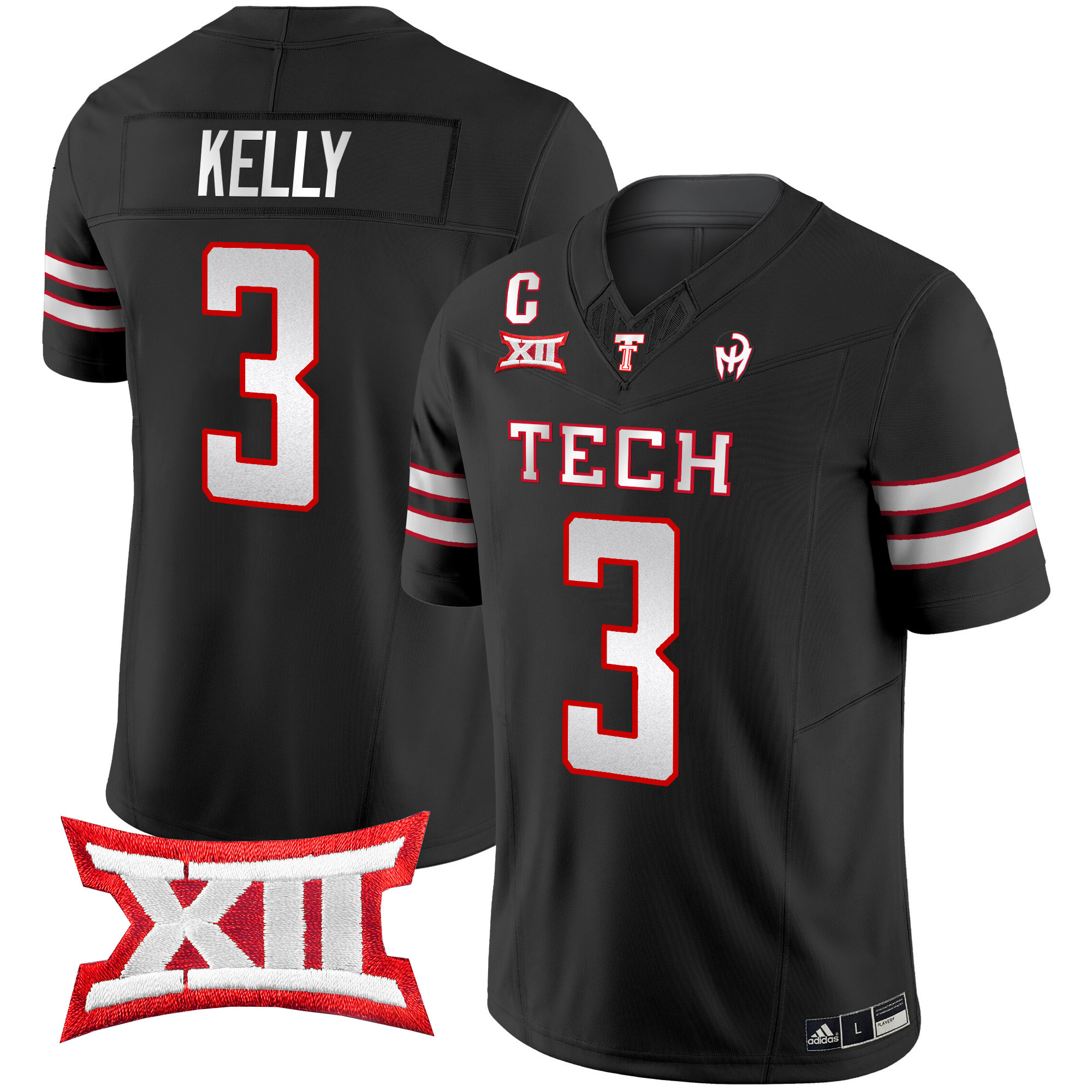 Men's Texas Tech Red Raiders 2024 Patrick Mahomes Symbol Vapor Limited Jersey - All Stitched