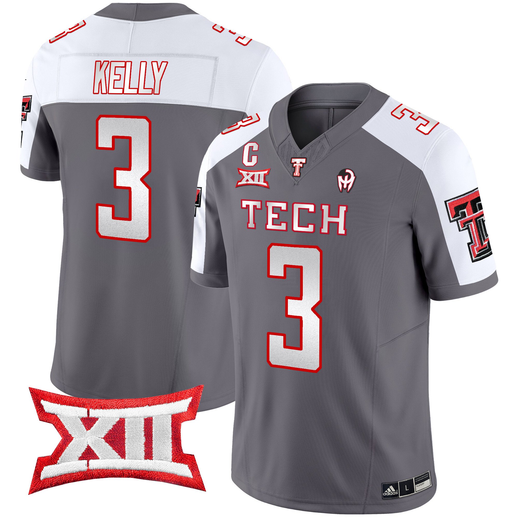 Men's Texas Tech Red Raiders 2024 Patrick Mahomes Symbol Vapor Limited Jersey - All Stitched