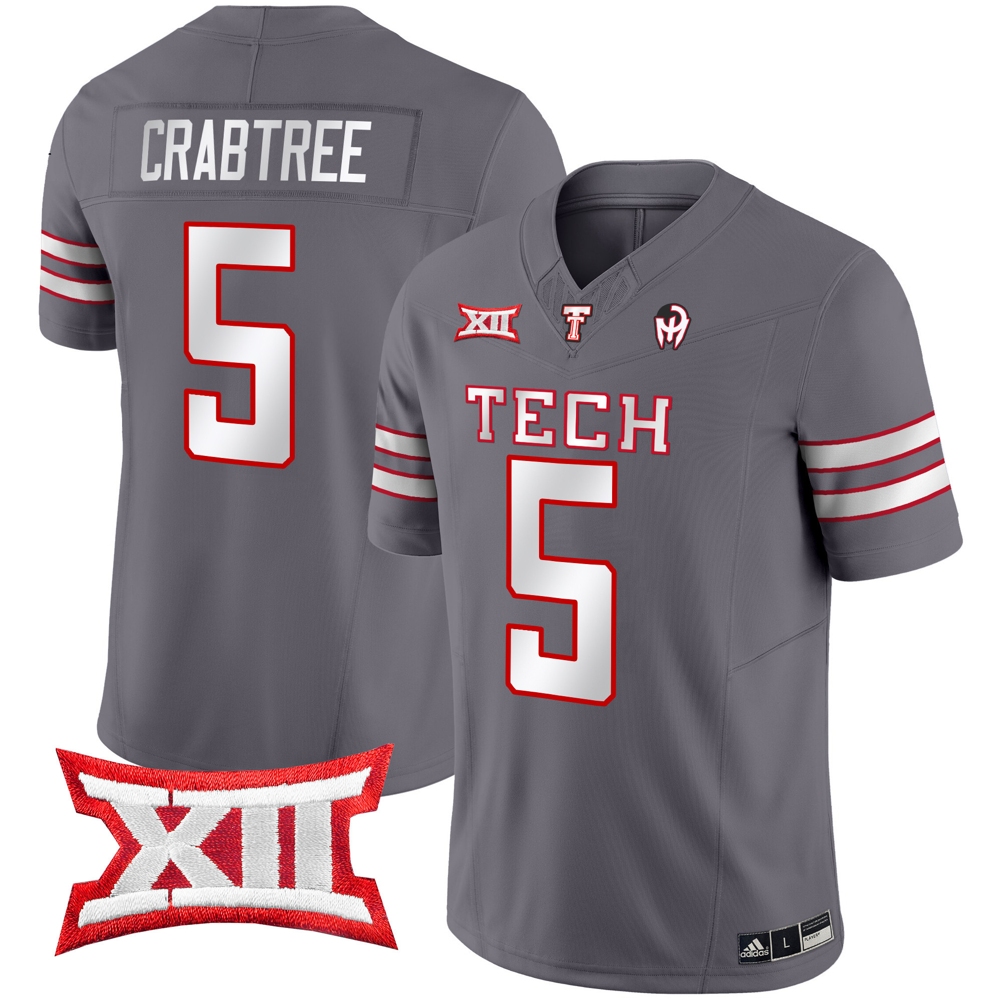 Men's Texas Tech Red Raiders 2024 Patrick Mahomes Symbol Vapor Limited Jersey - All Stitched