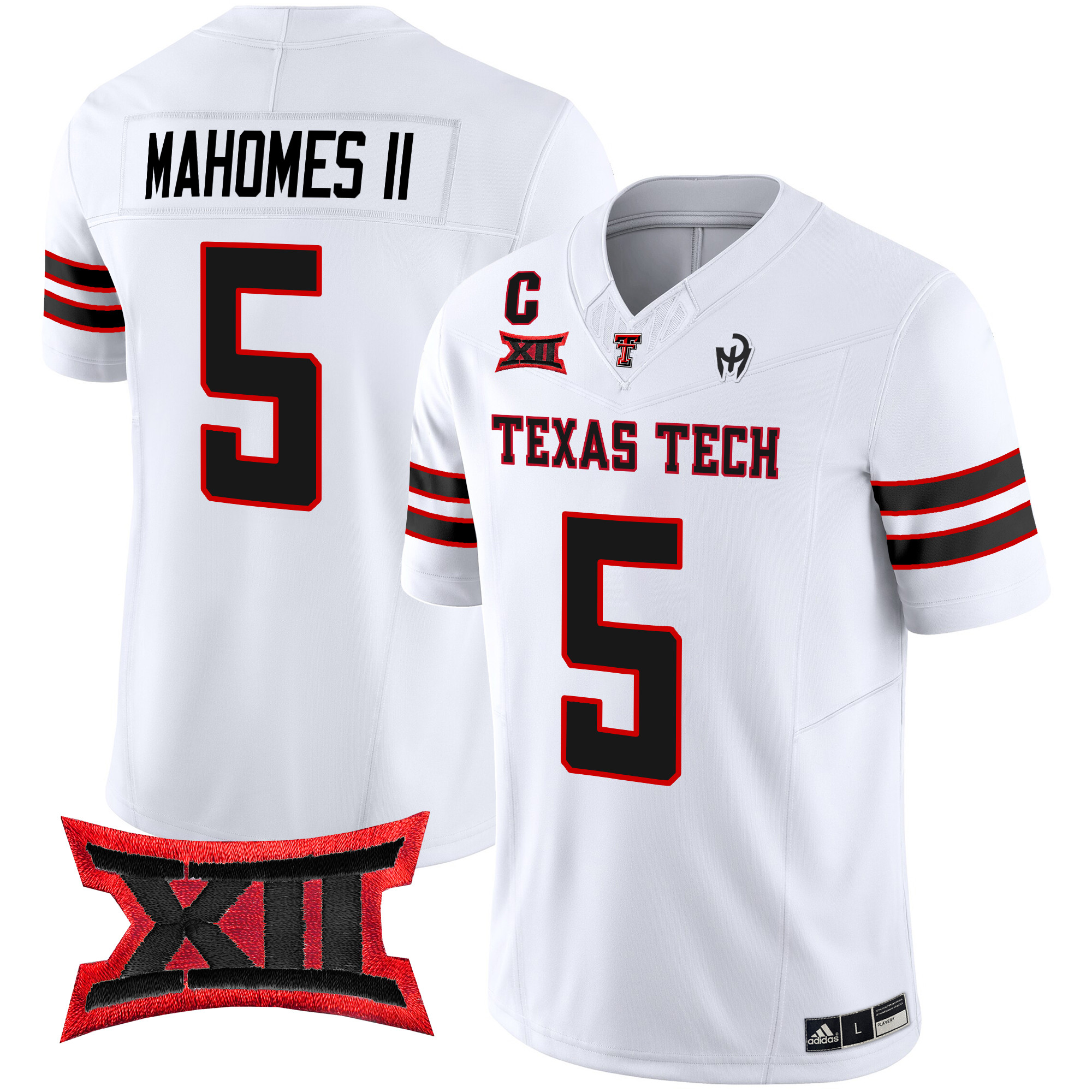Men's Texas Tech Red Raiders 2024 Patrick Mahomes Symbol Vapor Limited Jersey - All Stitched