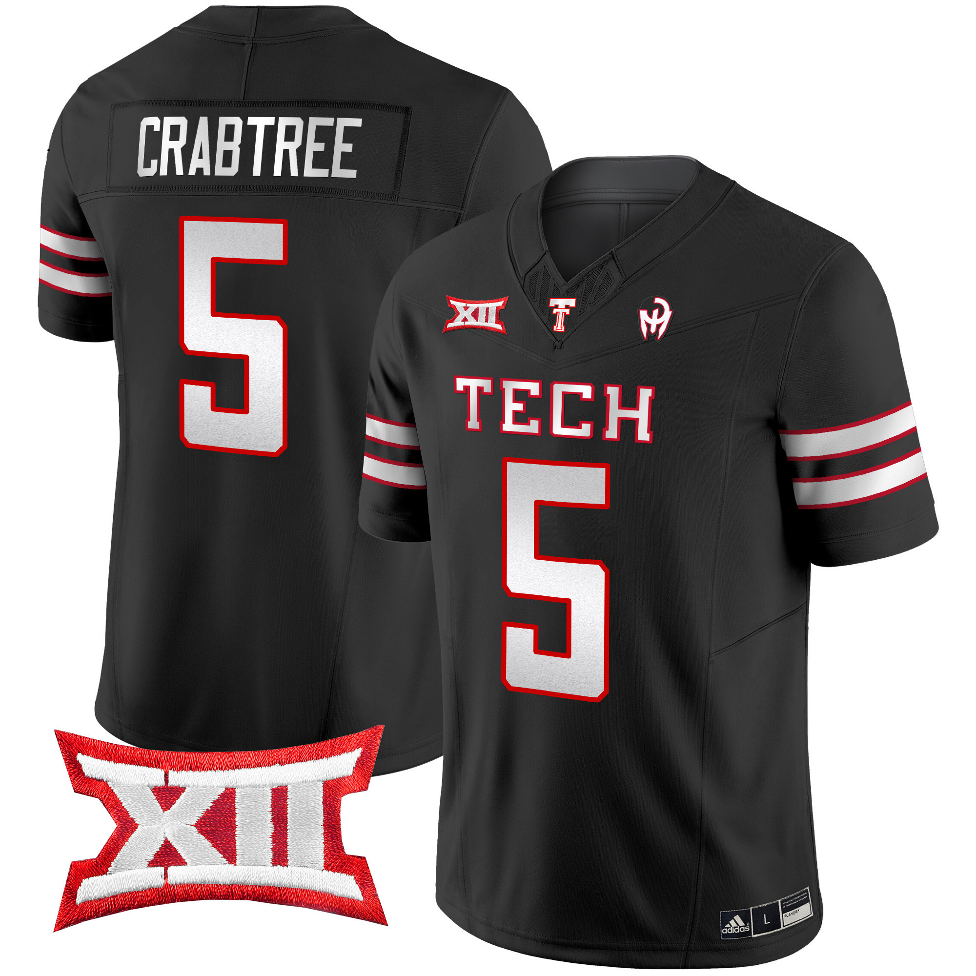 Men's Texas Tech Red Raiders 2024 Patrick Mahomes Symbol Vapor Limited Jersey - All Stitched